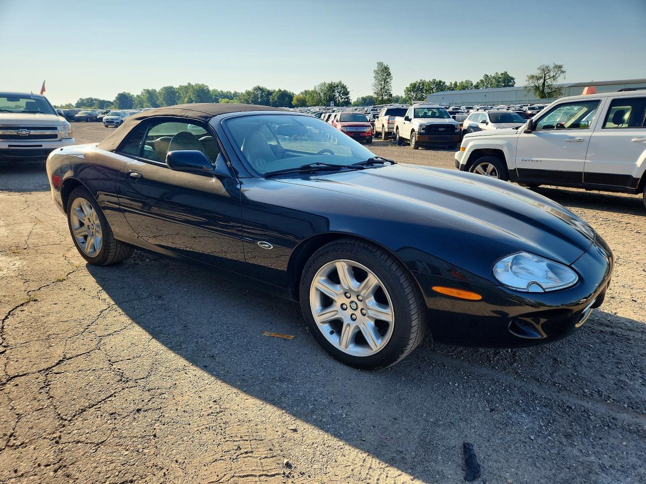 2000 Jaguar Xk8 Черный vin: SAJJA42C9YNA09427
