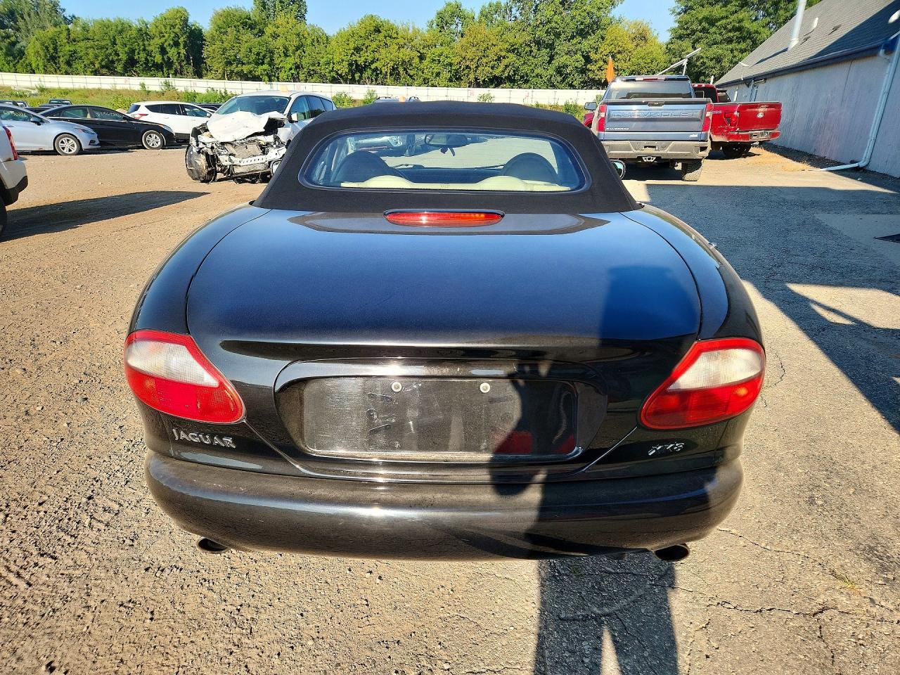 2000 Jaguar Xk8 Черный vin: SAJJA42C9YNA09427