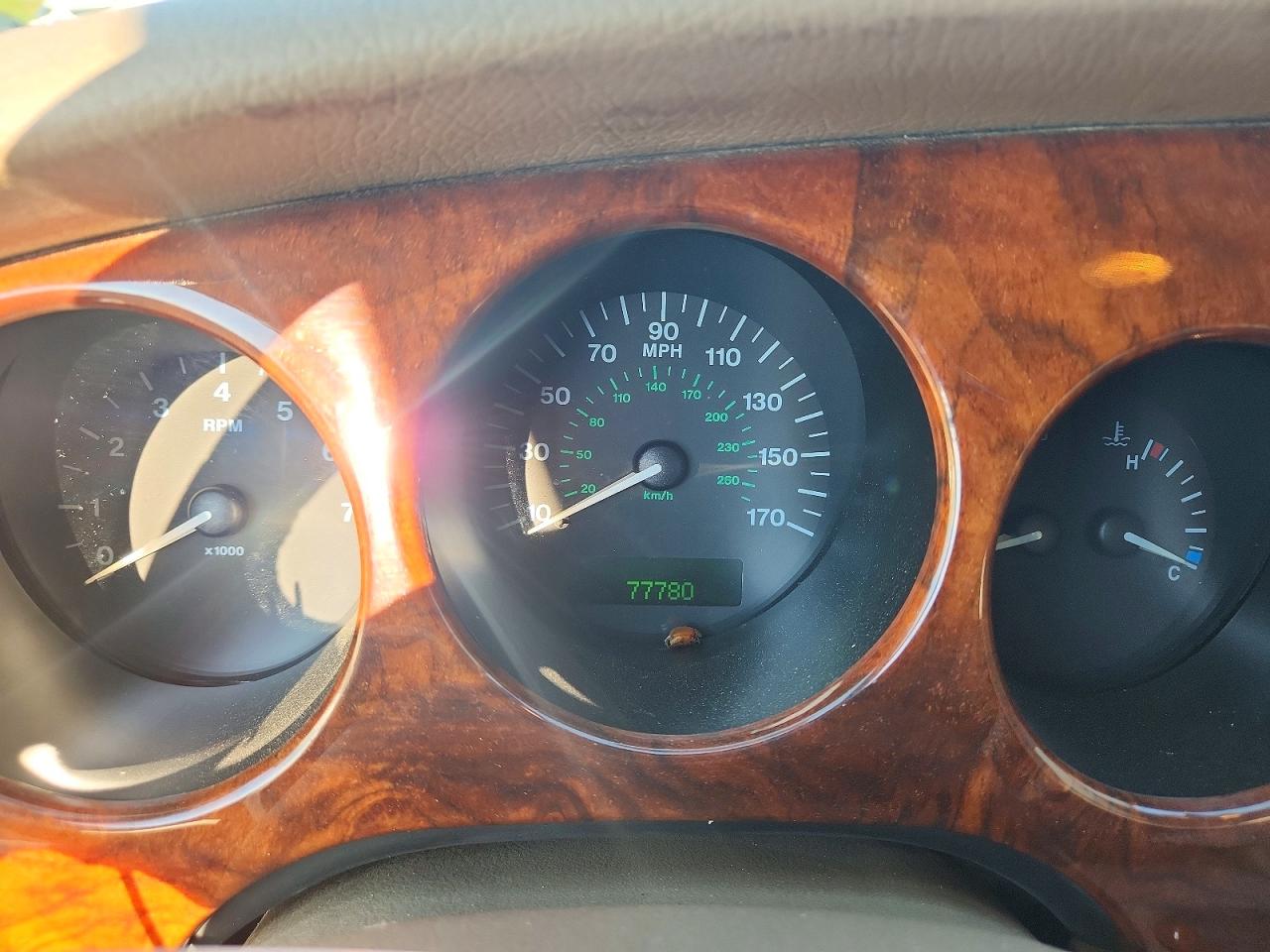 2000 Jaguar Xk8 Черный vin: SAJJA42C9YNA09427