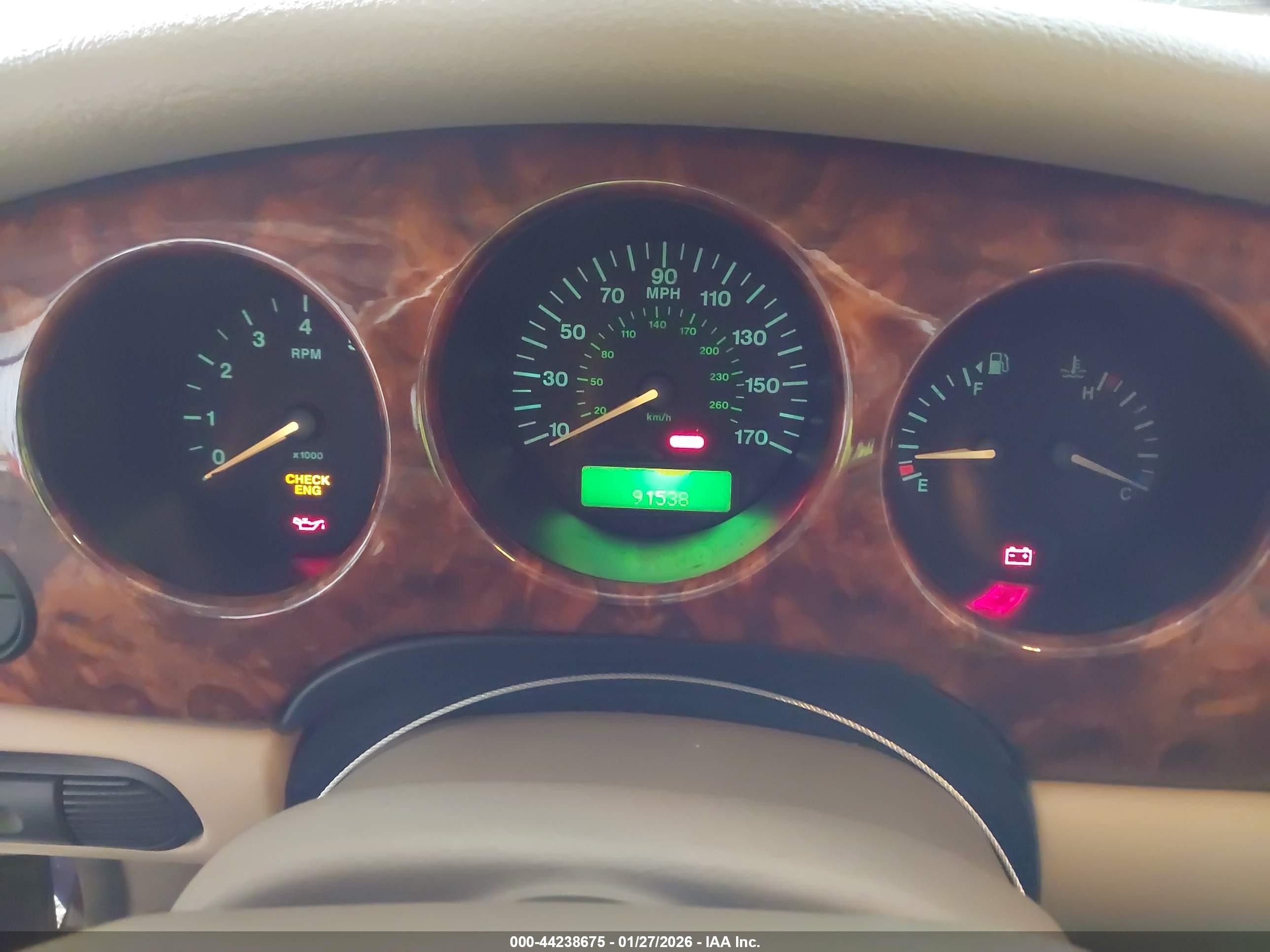 1999 Jaguar Xj8 Vanden Plas Blue vin: SAJKD604XXC866110