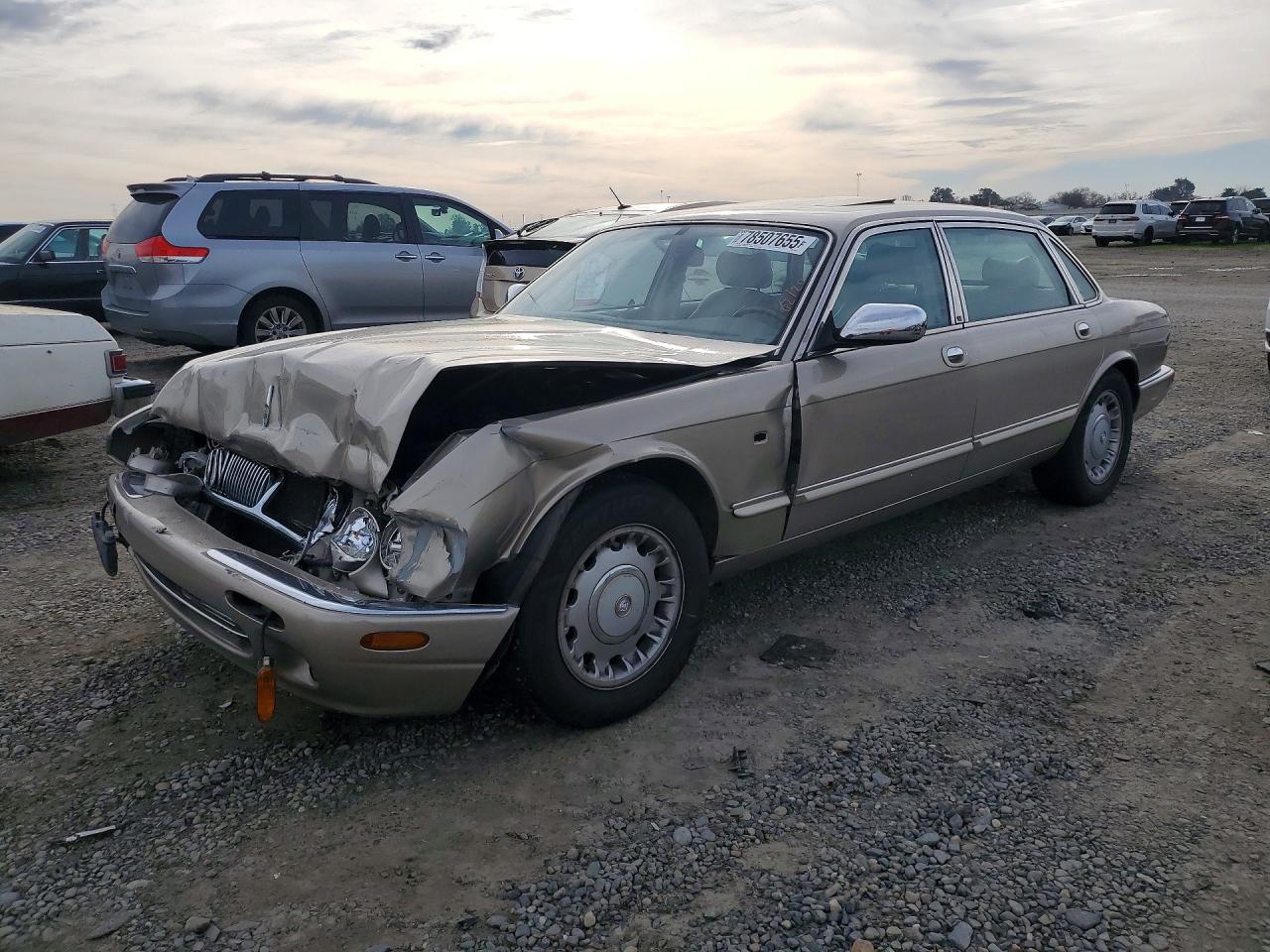 1998 Jaguar Vandenplas Majestic Gold vin: SAJKX6240WC816545