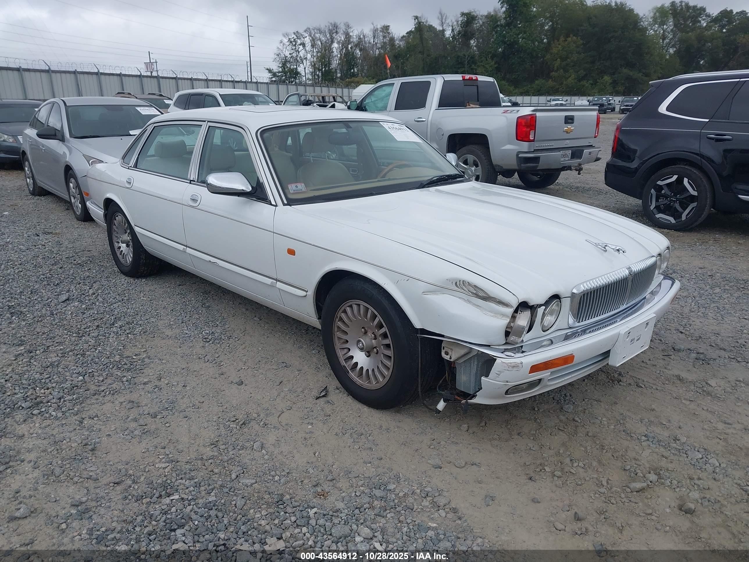 1996 Jaguar Vandenplas   White vin: SAJKX6242TC777128