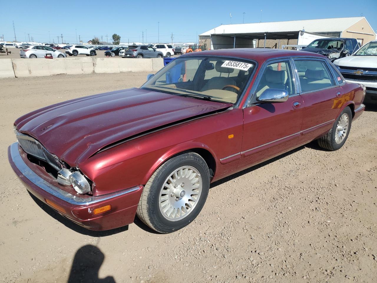 1996 Jaguar Vandenplas Красный vin: SAJKX6245TC783604