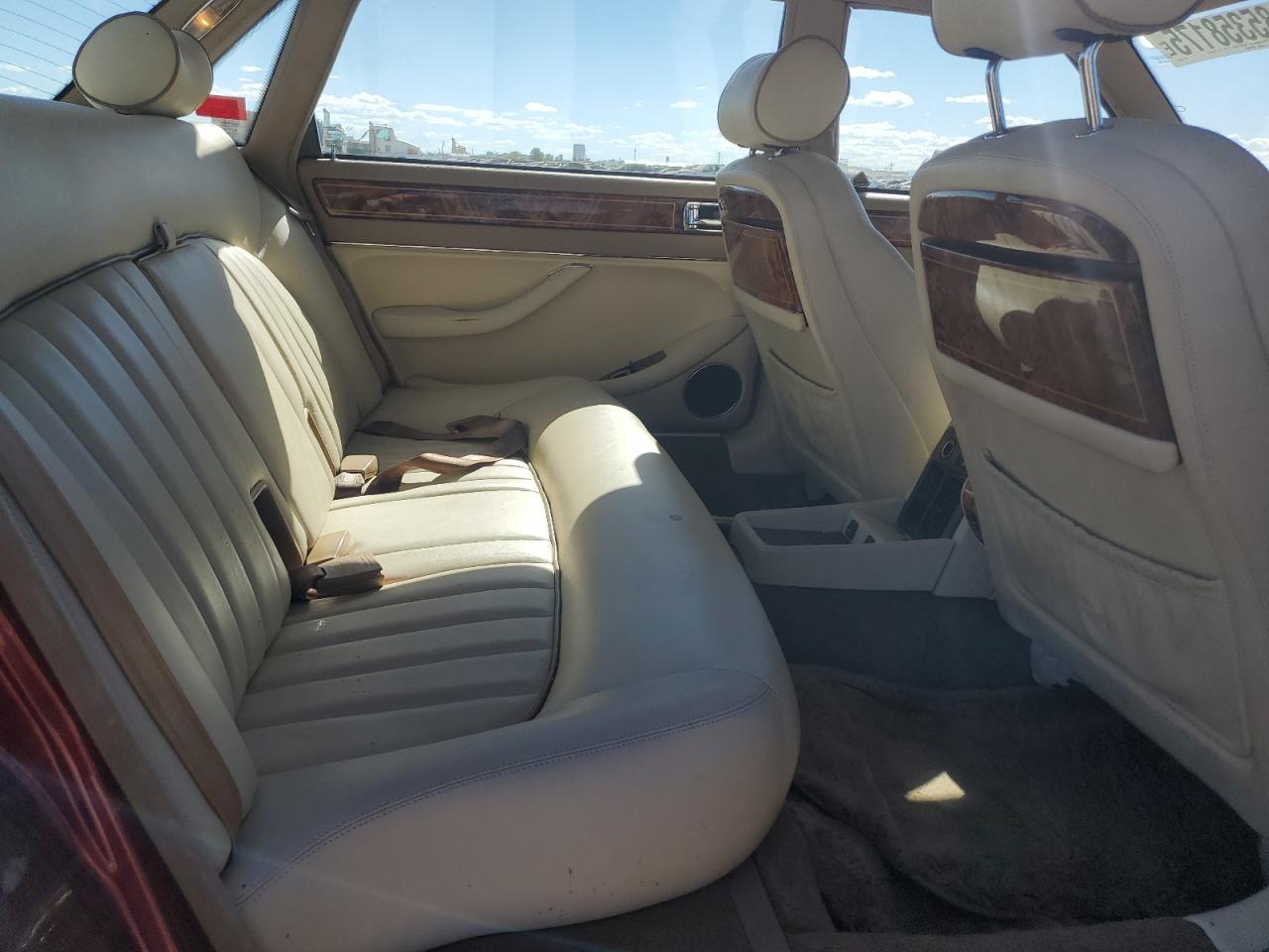 1996 Jaguar Vandenplas Red vin: SAJKX6245TC783604