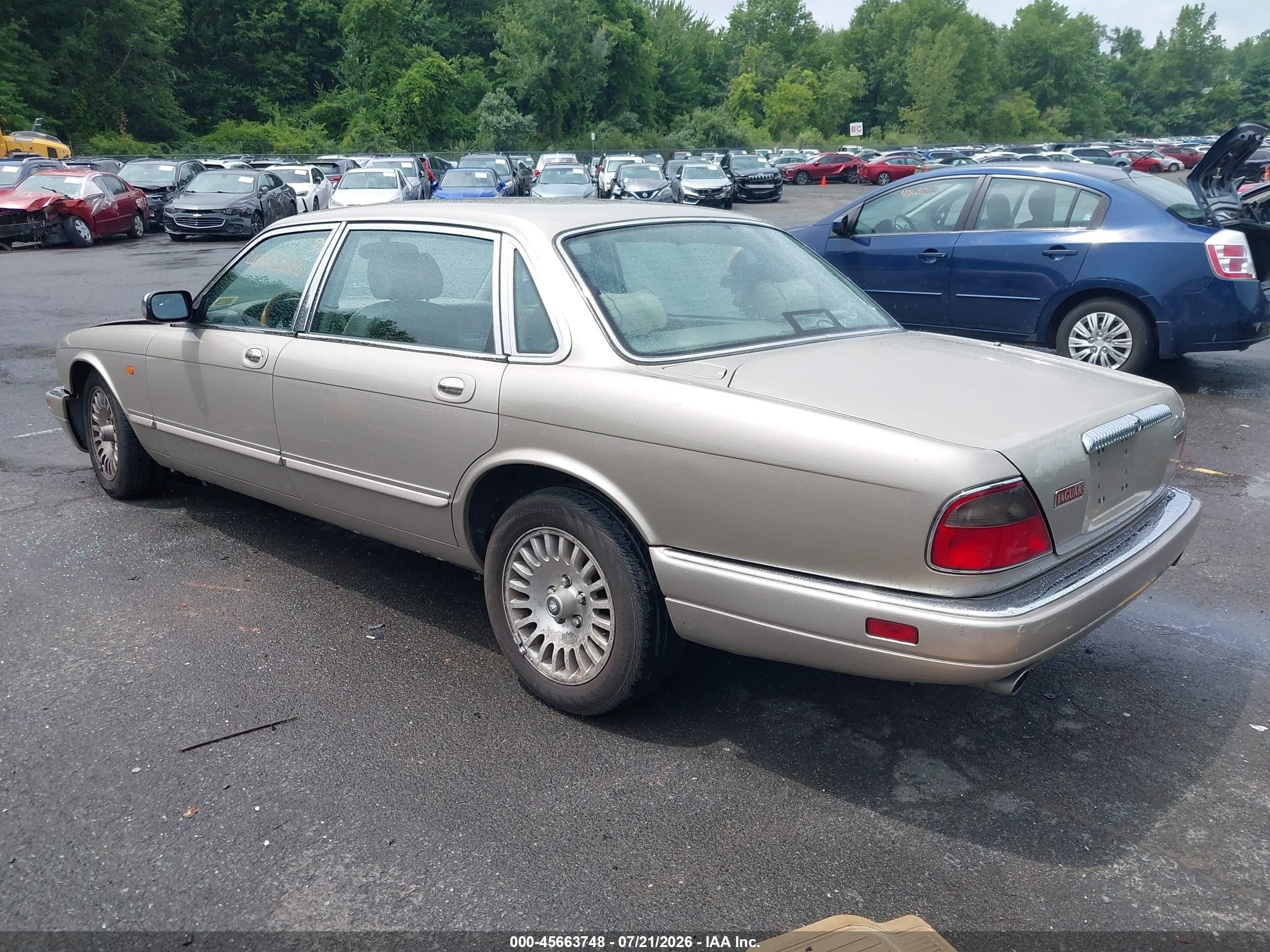 1996 Jaguar Vandenplas   Золотой vin: SAJKX6744TC771730