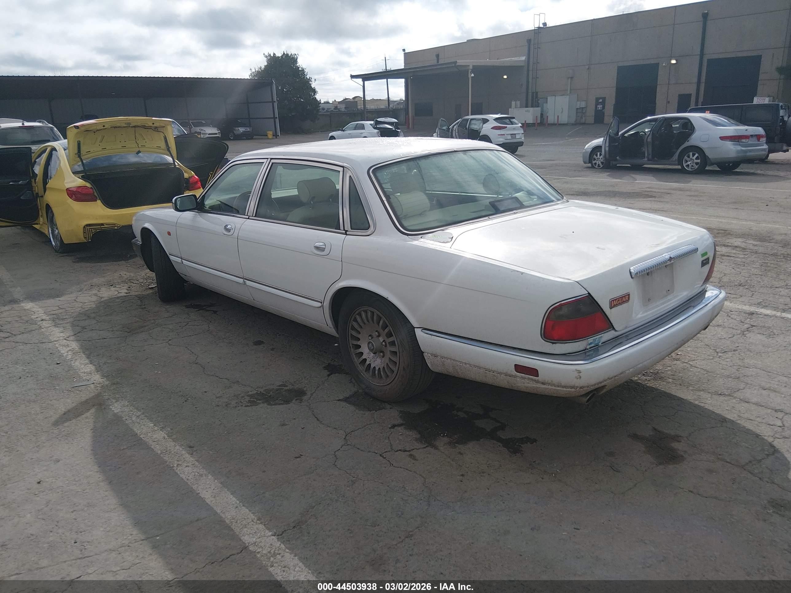 1996 Jaguar Vandenplas   White vin: SAJKX6747TC764674