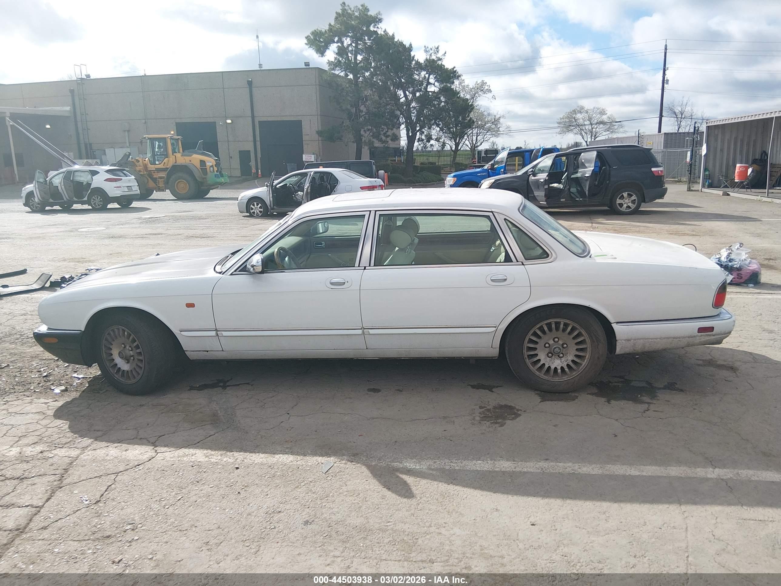 1996 Jaguar Vandenplas   White vin: SAJKX6747TC764674