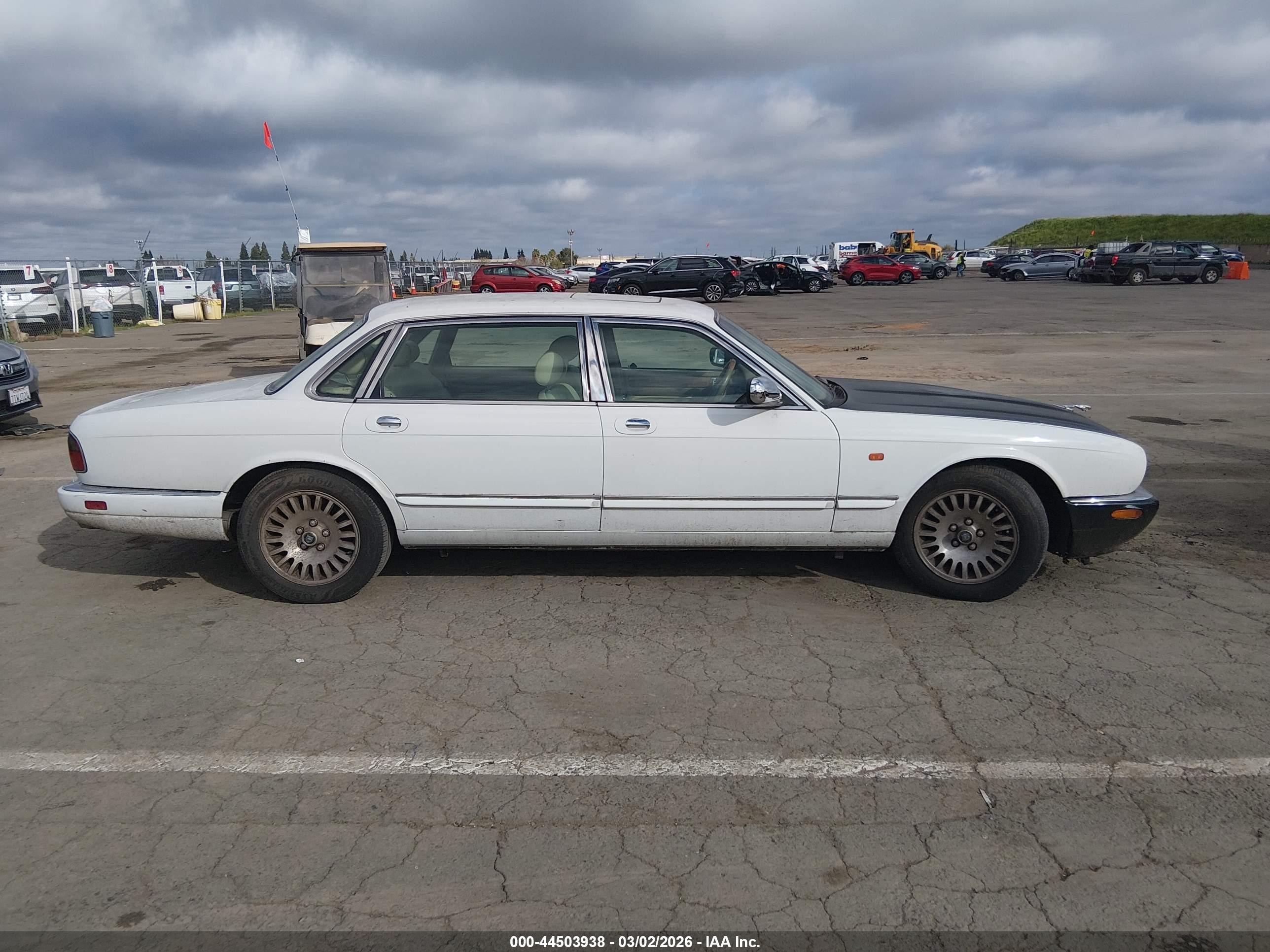 1996 Jaguar Vandenplas   White vin: SAJKX6747TC764674