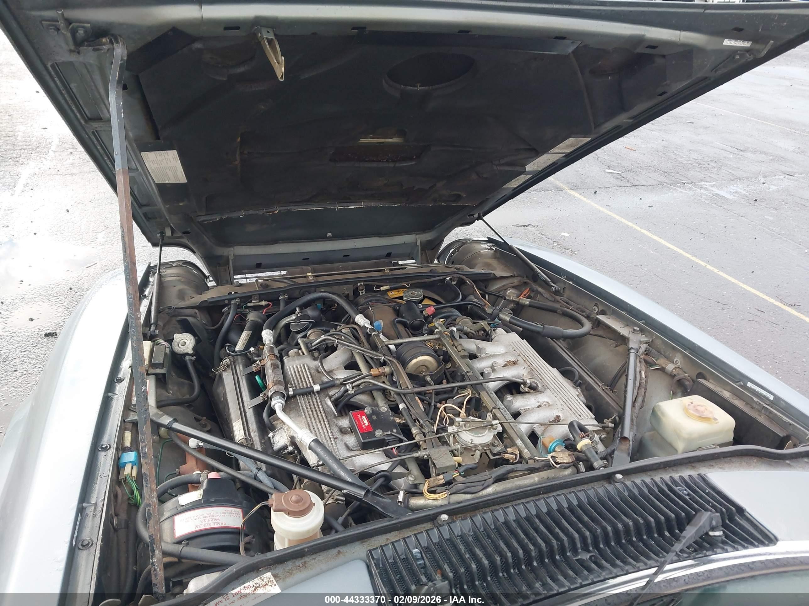1988 Jaguar Xjs   Silver vin: SAJNA5842JC143542