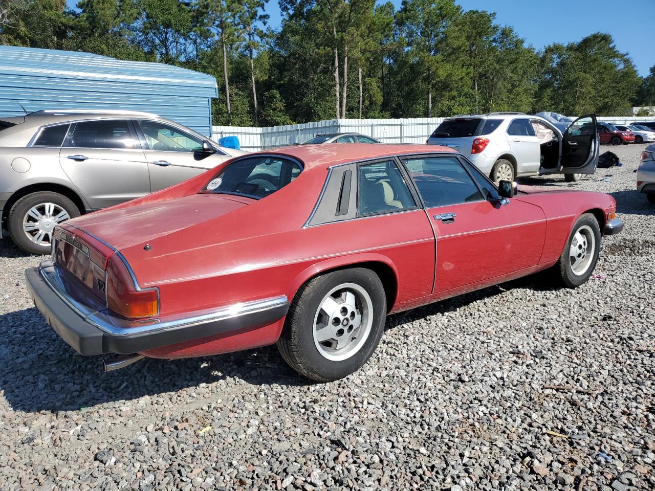 1988 Jaguar Xjs Red vin: SAJNA5848JC139303