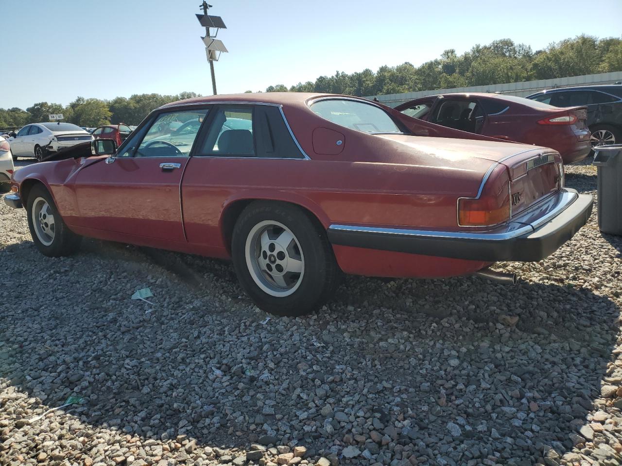 1988 Jaguar Xjs Red vin: SAJNA5848JC139303