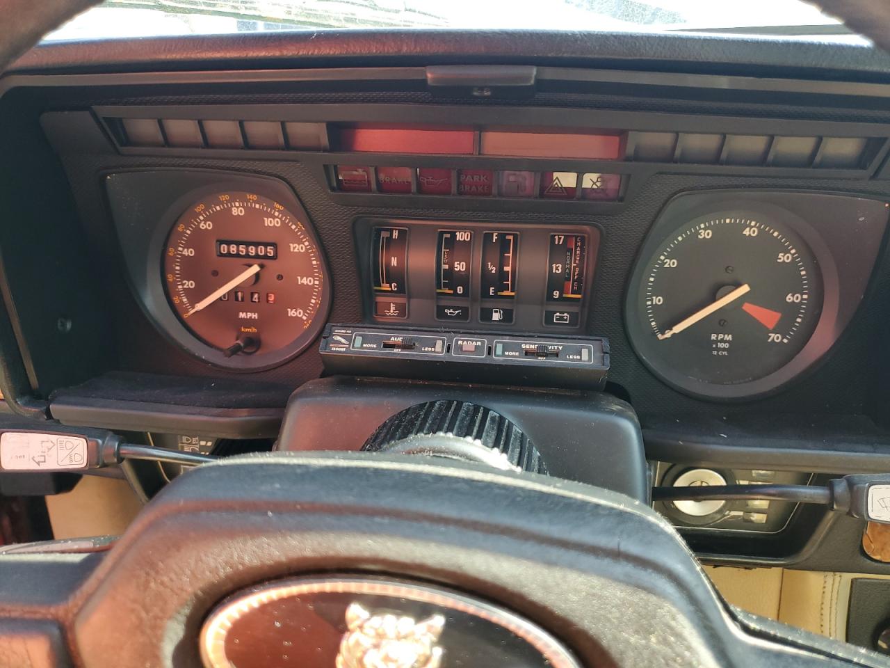 1988 Jaguar Xjs Red vin: SAJNA5848JC139303