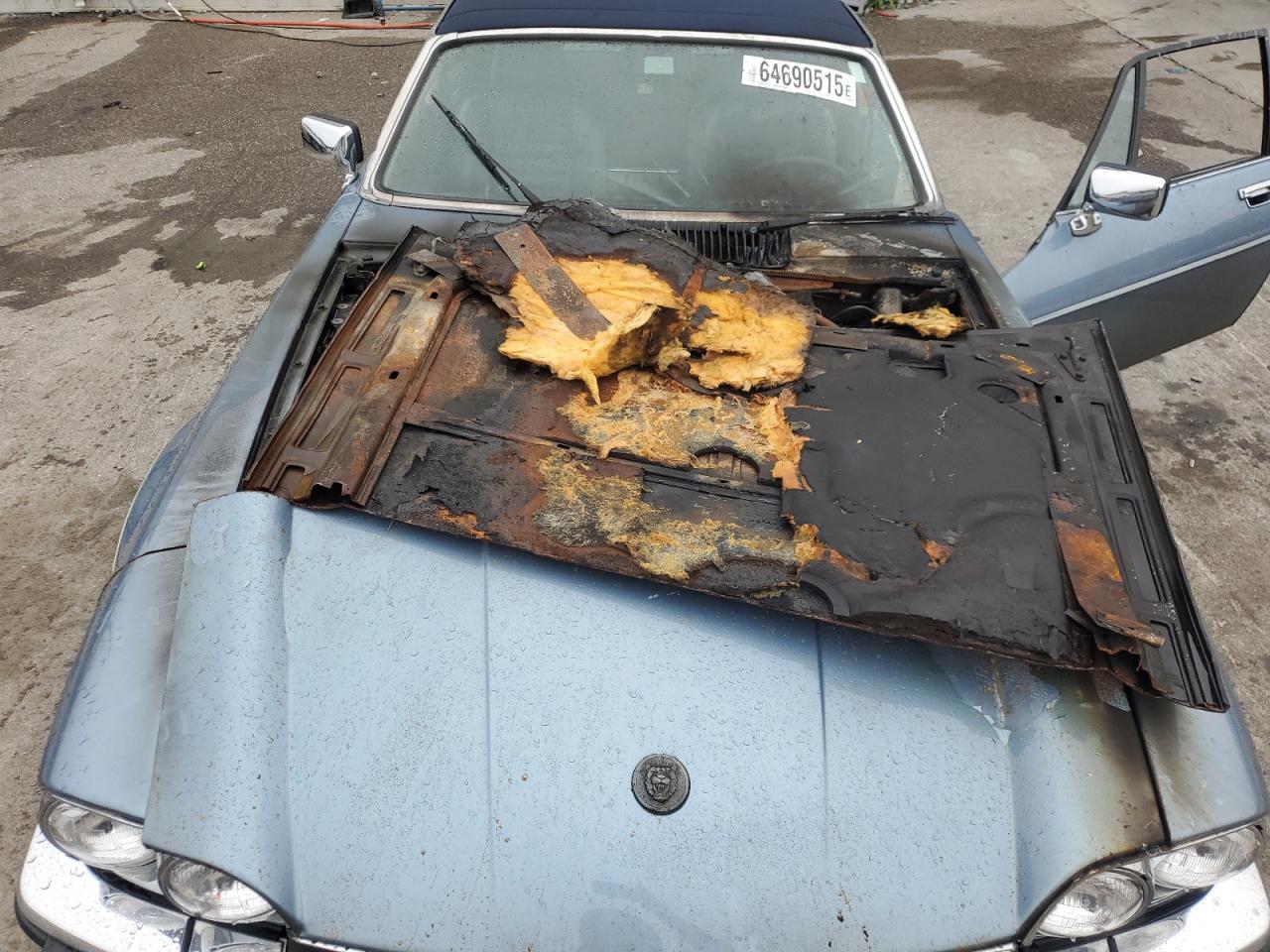1987 Jaguar Xjsc He   Blue vin: SAJNV3845HC135065