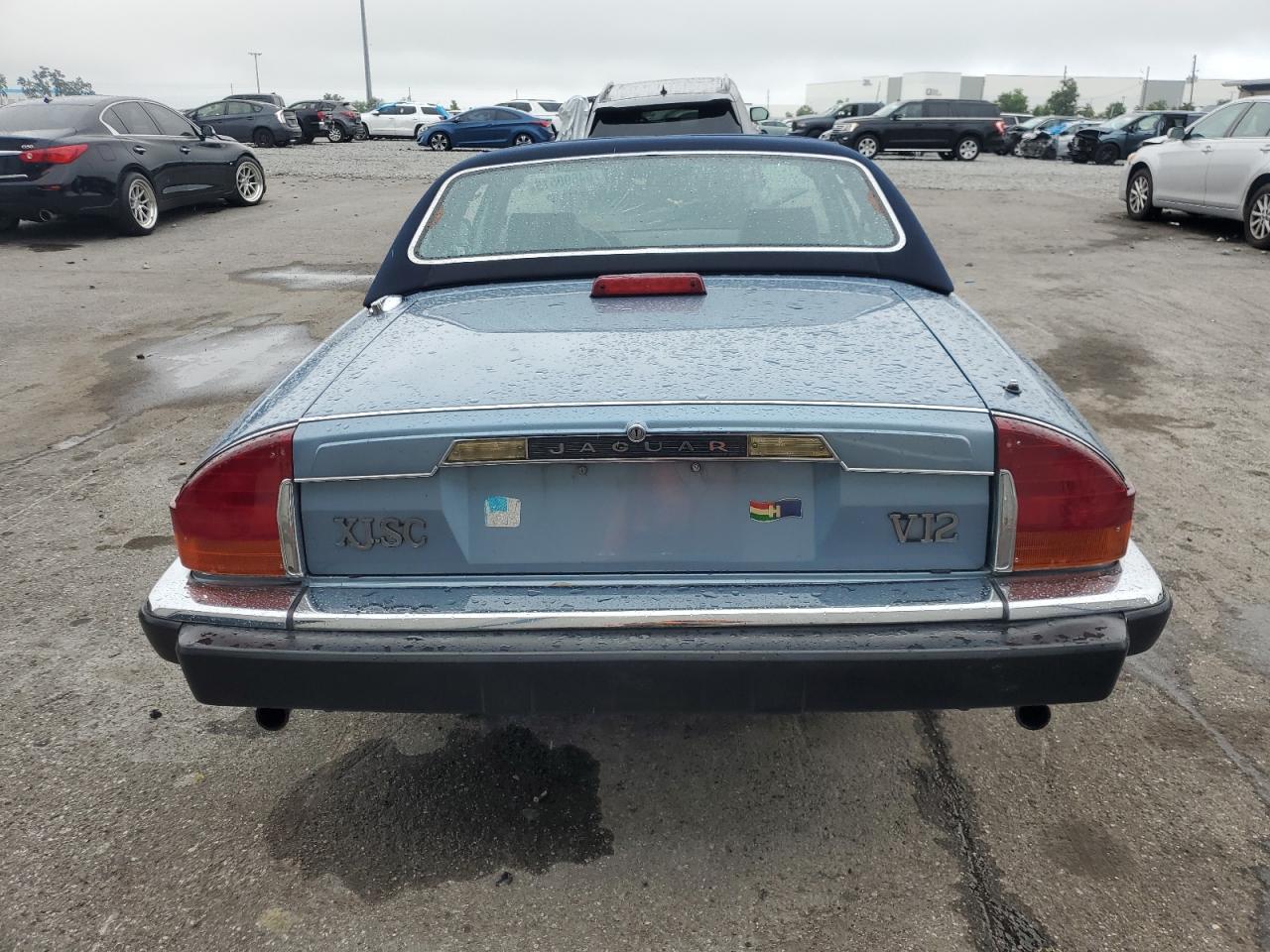 1987 Jaguar Xjsc He   Blue vin: SAJNV3845HC135065