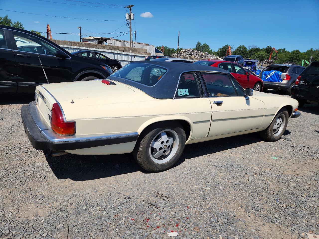 1987 Jaguar Xjsc He Cream vin: SAJNV3845HC137804
