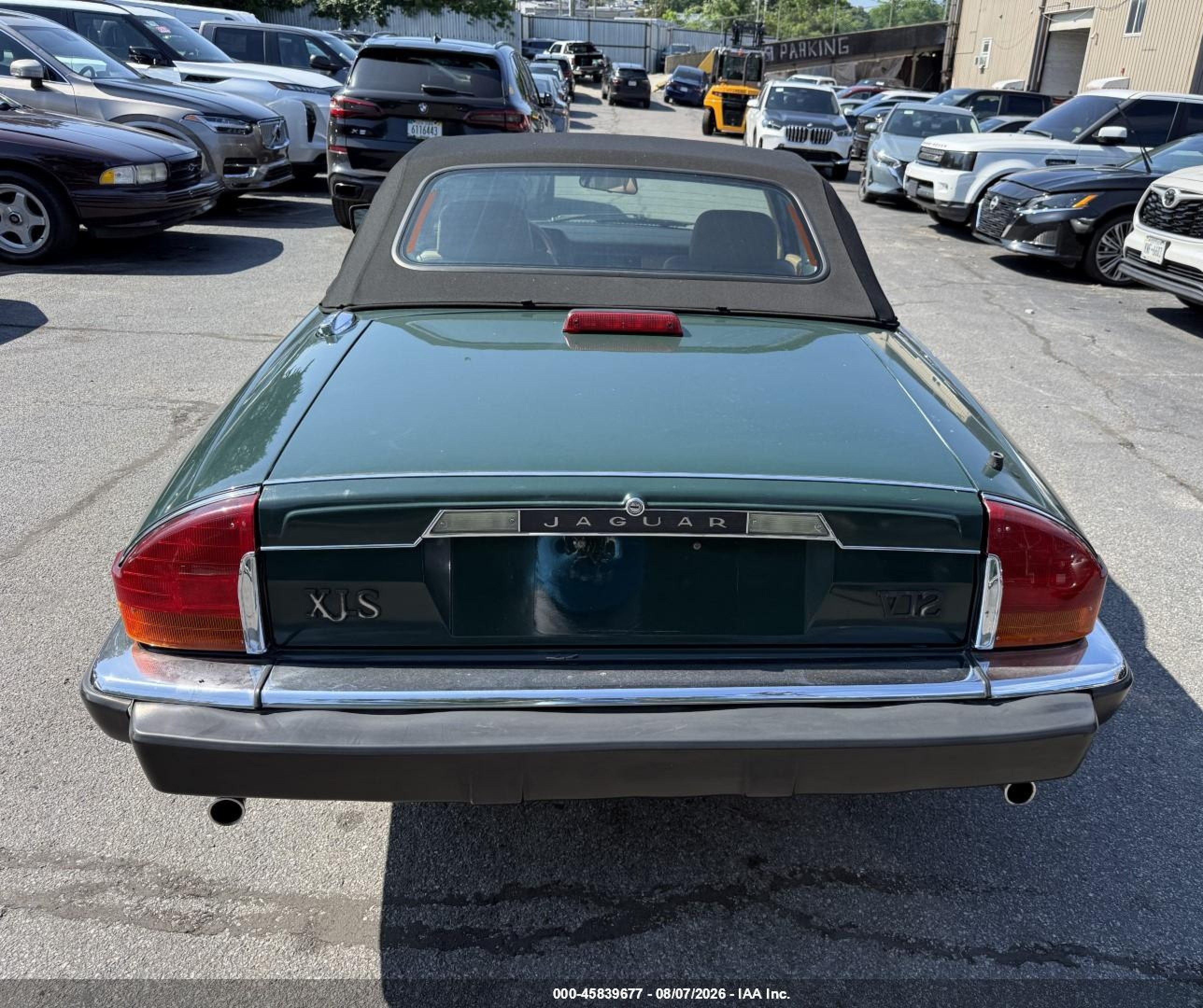 1989 Jaguar Xjs   Green vin: SAJNV4841KC157397