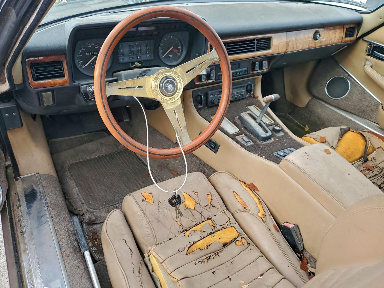1989 Jaguar Xjs Желто-коричневый vin: SAJNV4842KC164469