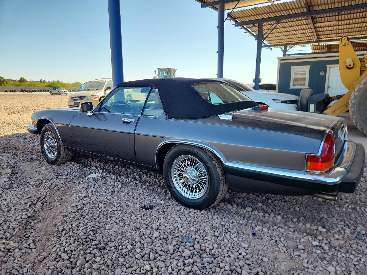 1989 Jaguar Xjs Gray vin: SAJNV4843KC157515