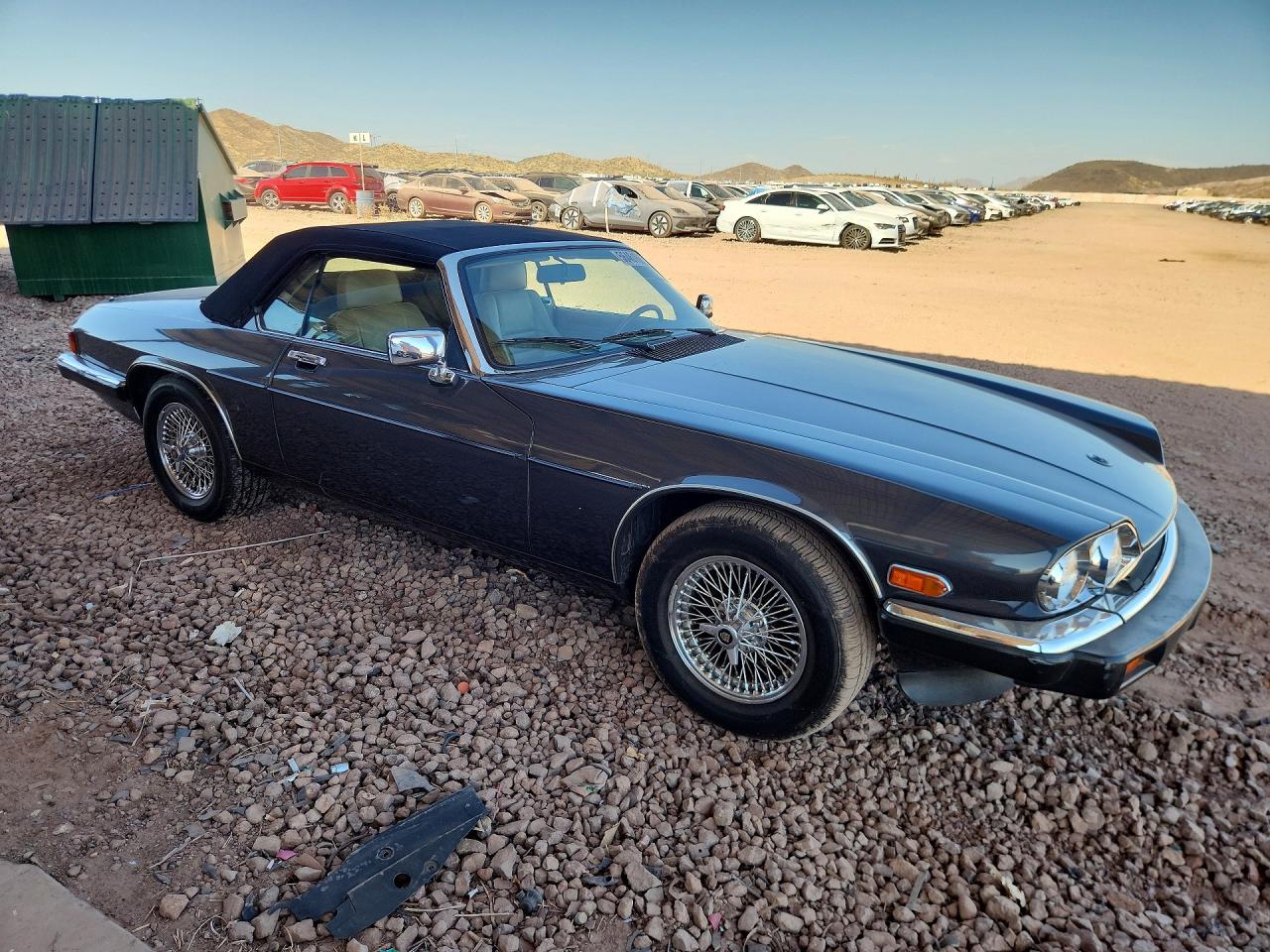 1989 Jaguar Xjs Gray vin: SAJNV4843KC157515