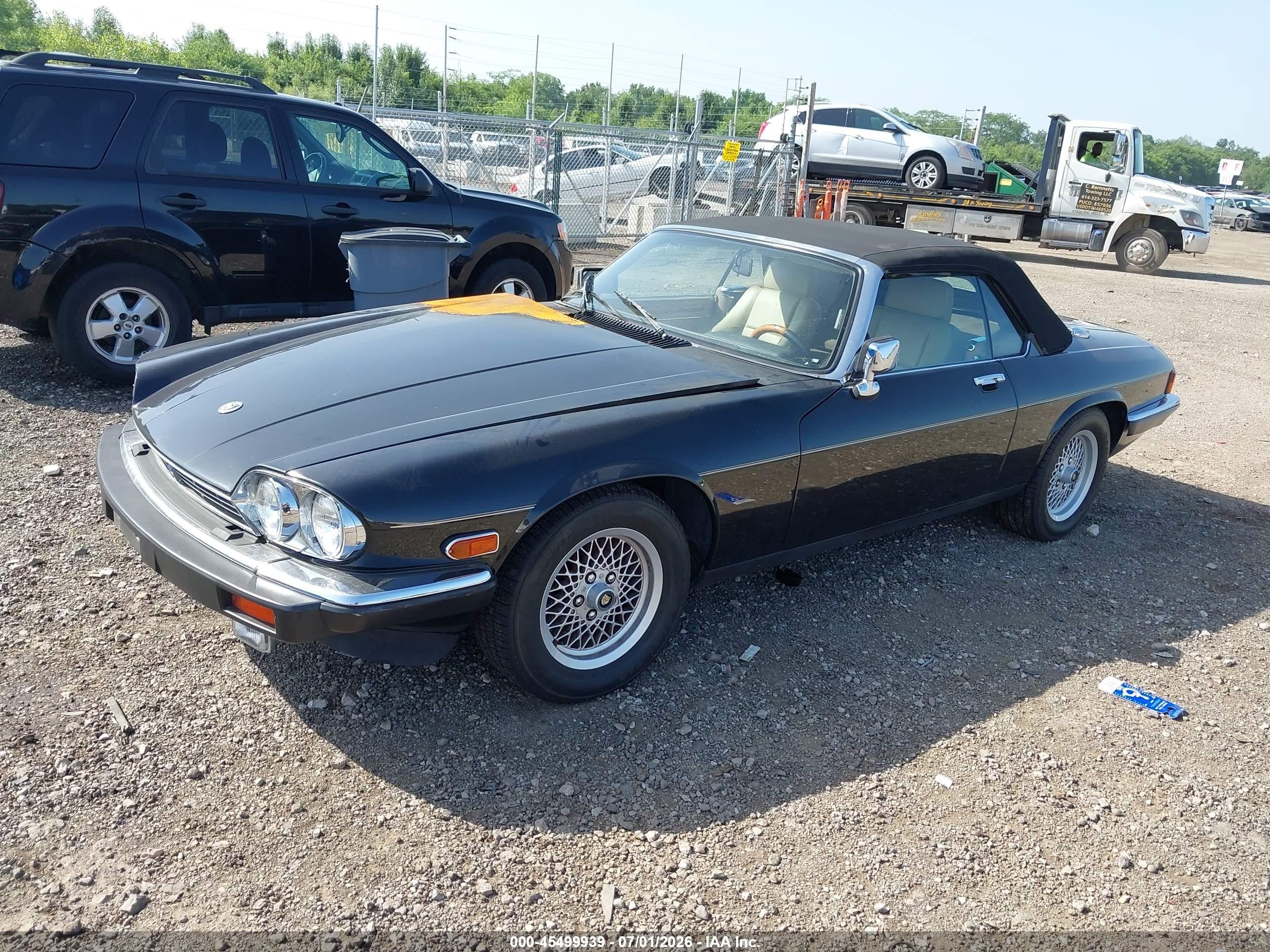 1989 Jaguar Xjs   Черный vin: SAJNV4844KC163601