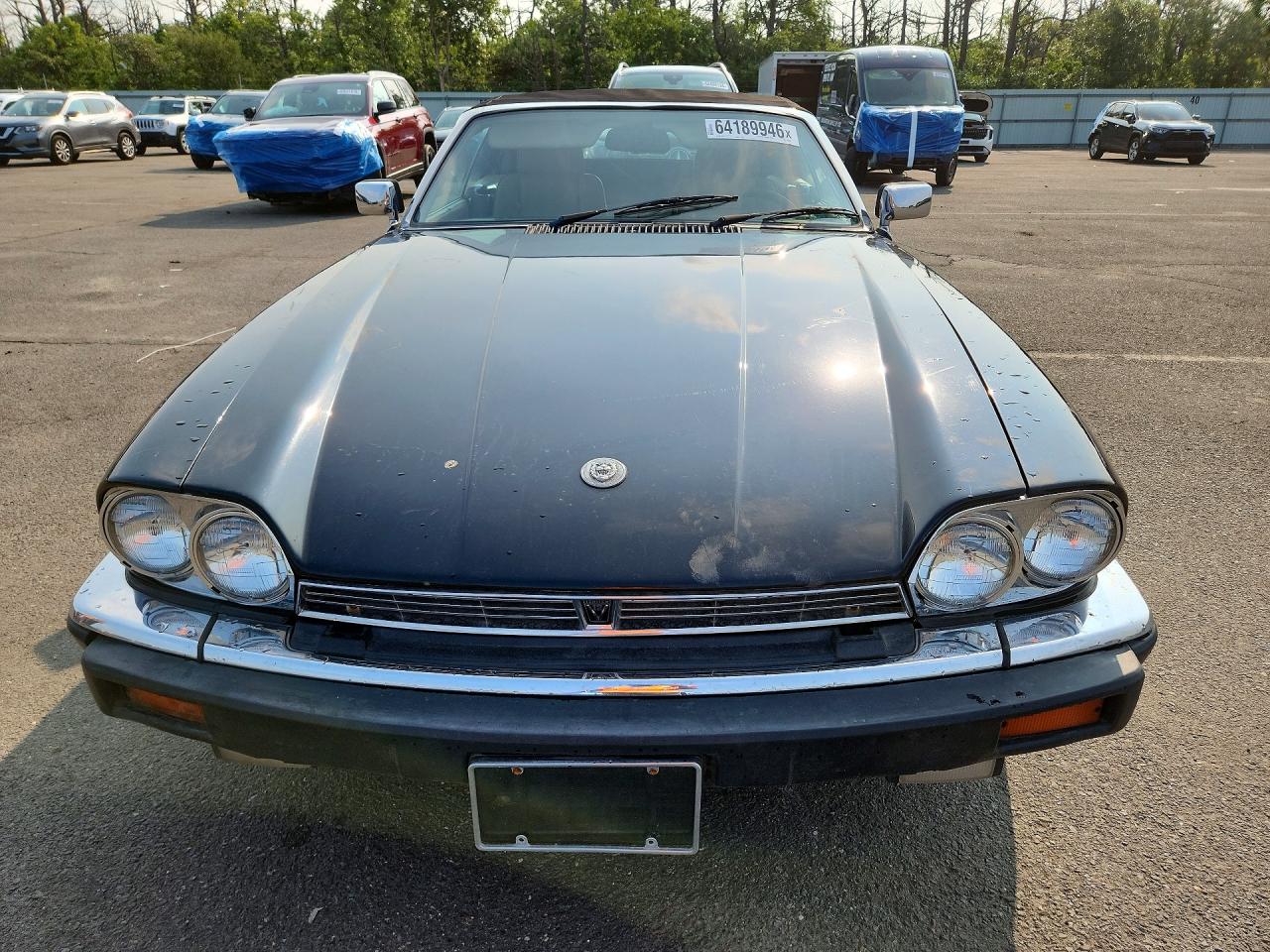 1989 Jaguar Xjs Black vin: SAJNV4845KC152168