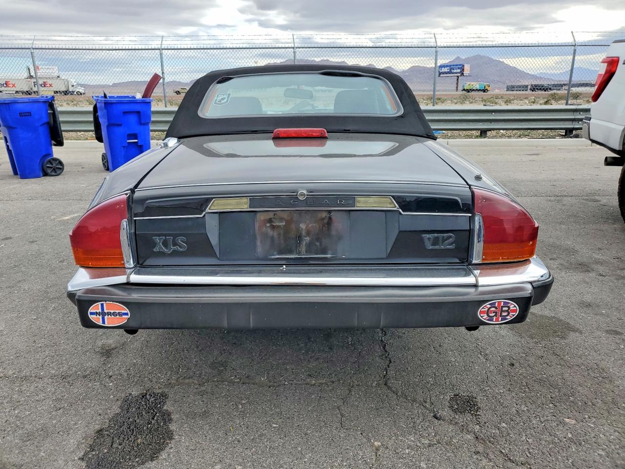1989 Jaguar Xjs Black vin: SAJNV4848KC154528