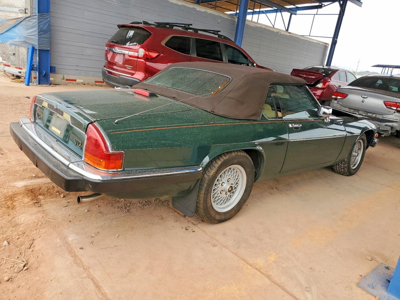 1989 Jaguar Xjs Зеленый vin: SAJNV4848KC161818