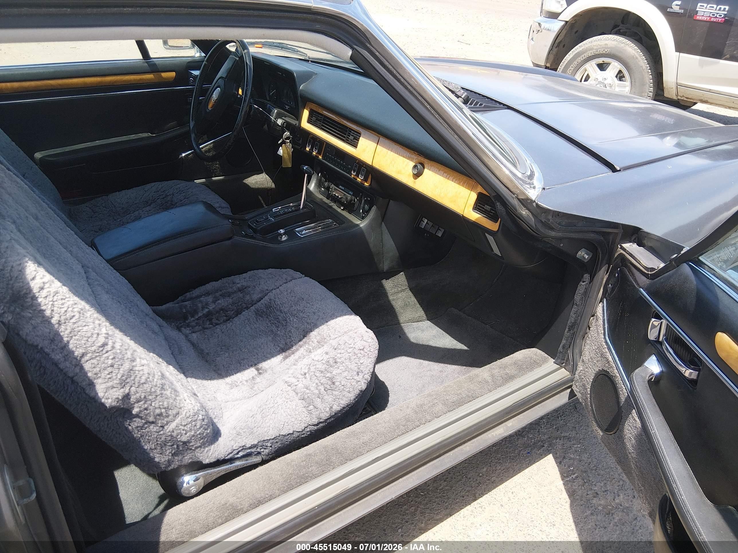 1984 Jaguar Xjs   Серый vin: SAJNV5842EC112852