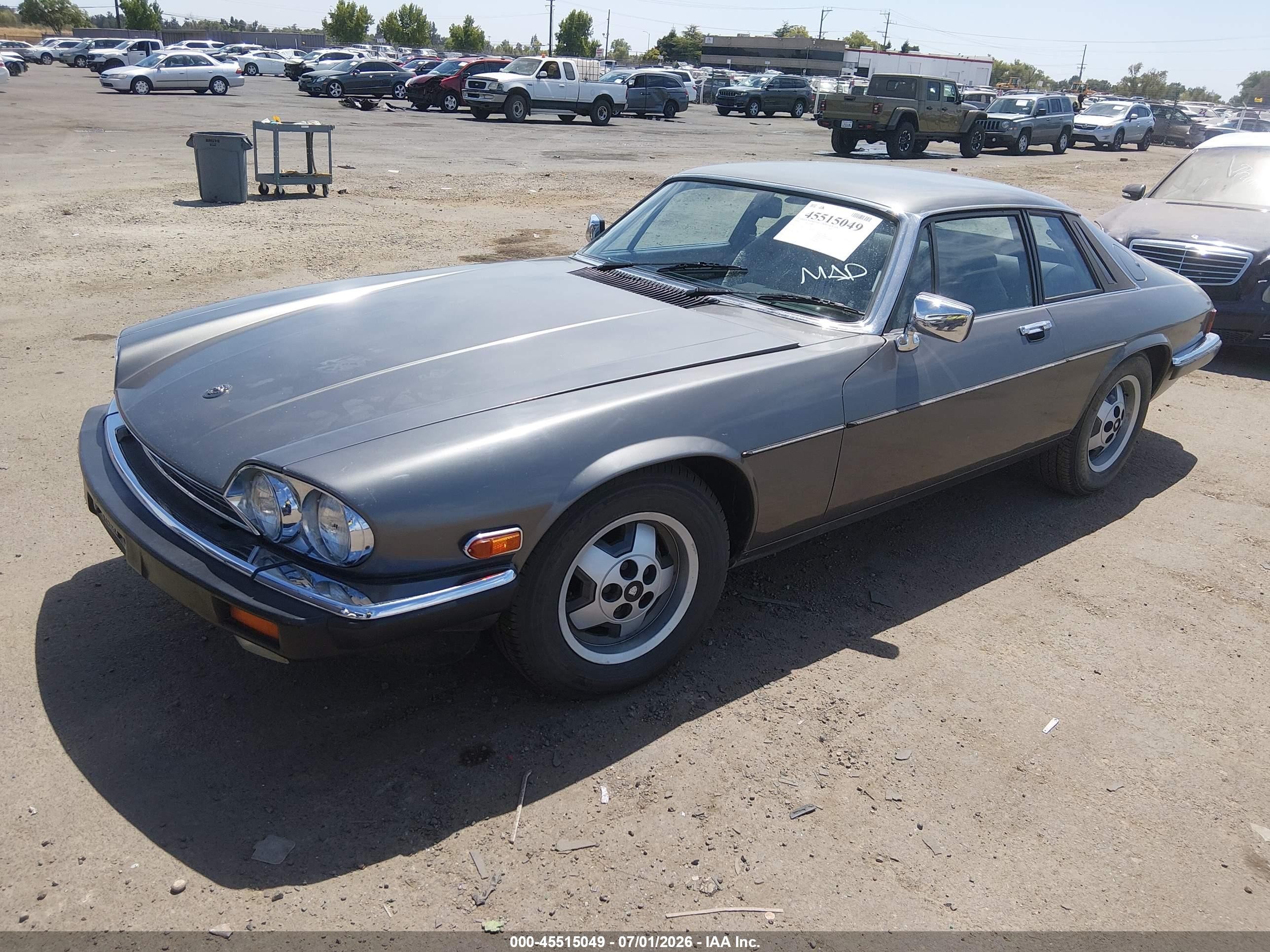 1984 Jaguar Xjs   Серый vin: SAJNV5842EC112852