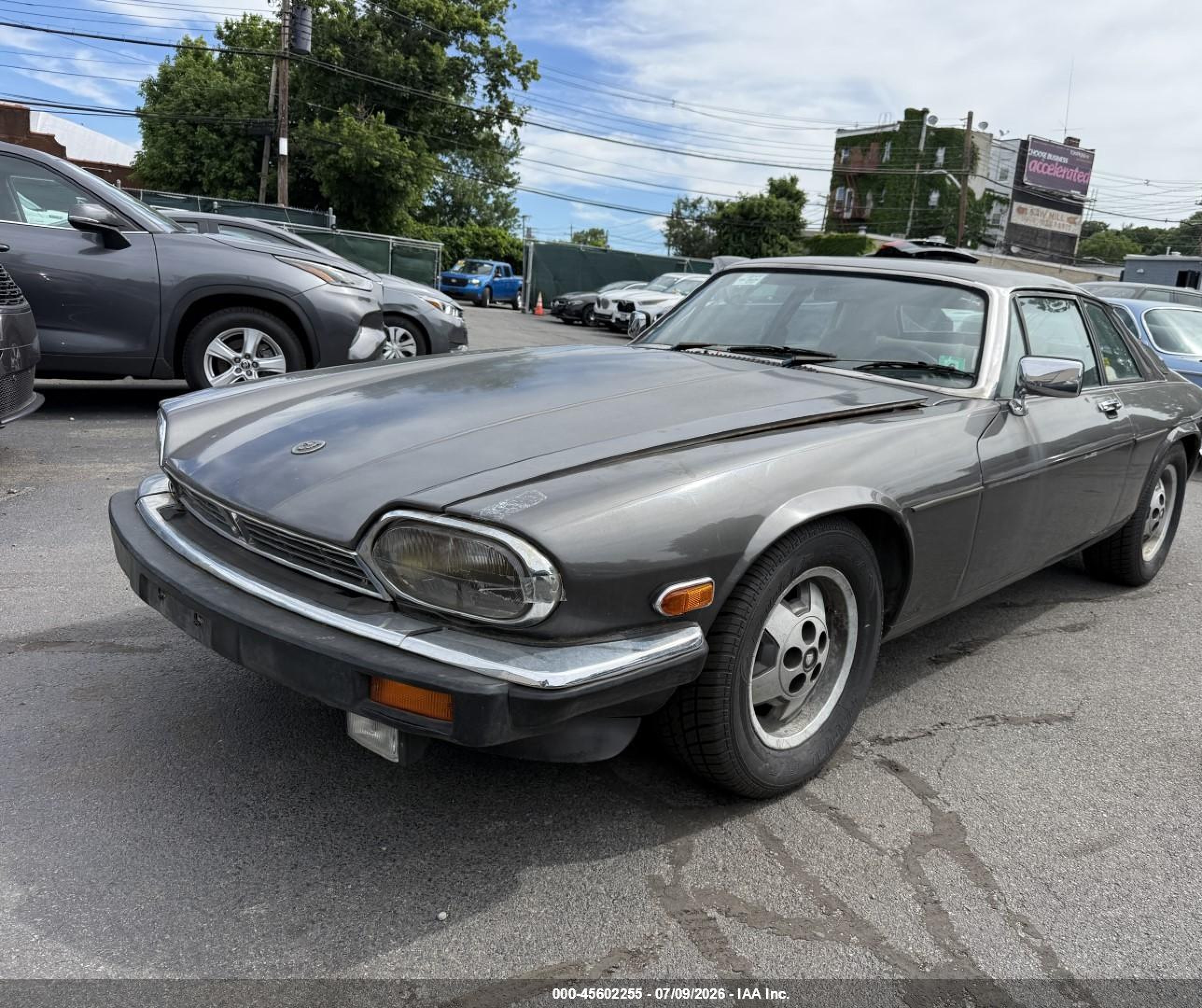 1985 Jaguar Xjs   Silver vin: SAJNV5842FC119317