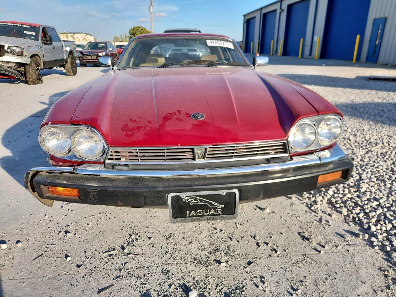 1988 Jaguar Xjs Red vin: SAJNV5842JC139236