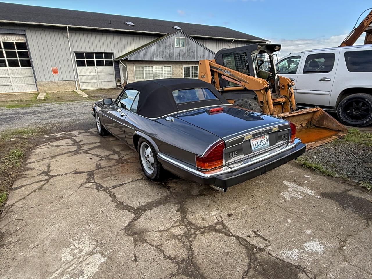 1988 Jaguar Xjs Gray vin: SAJNV5842JC146963