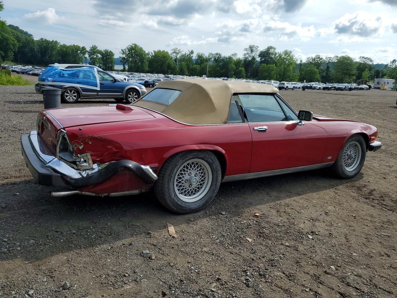 1988 Jaguar Xjs Red vin: SAJNV5845JC146570