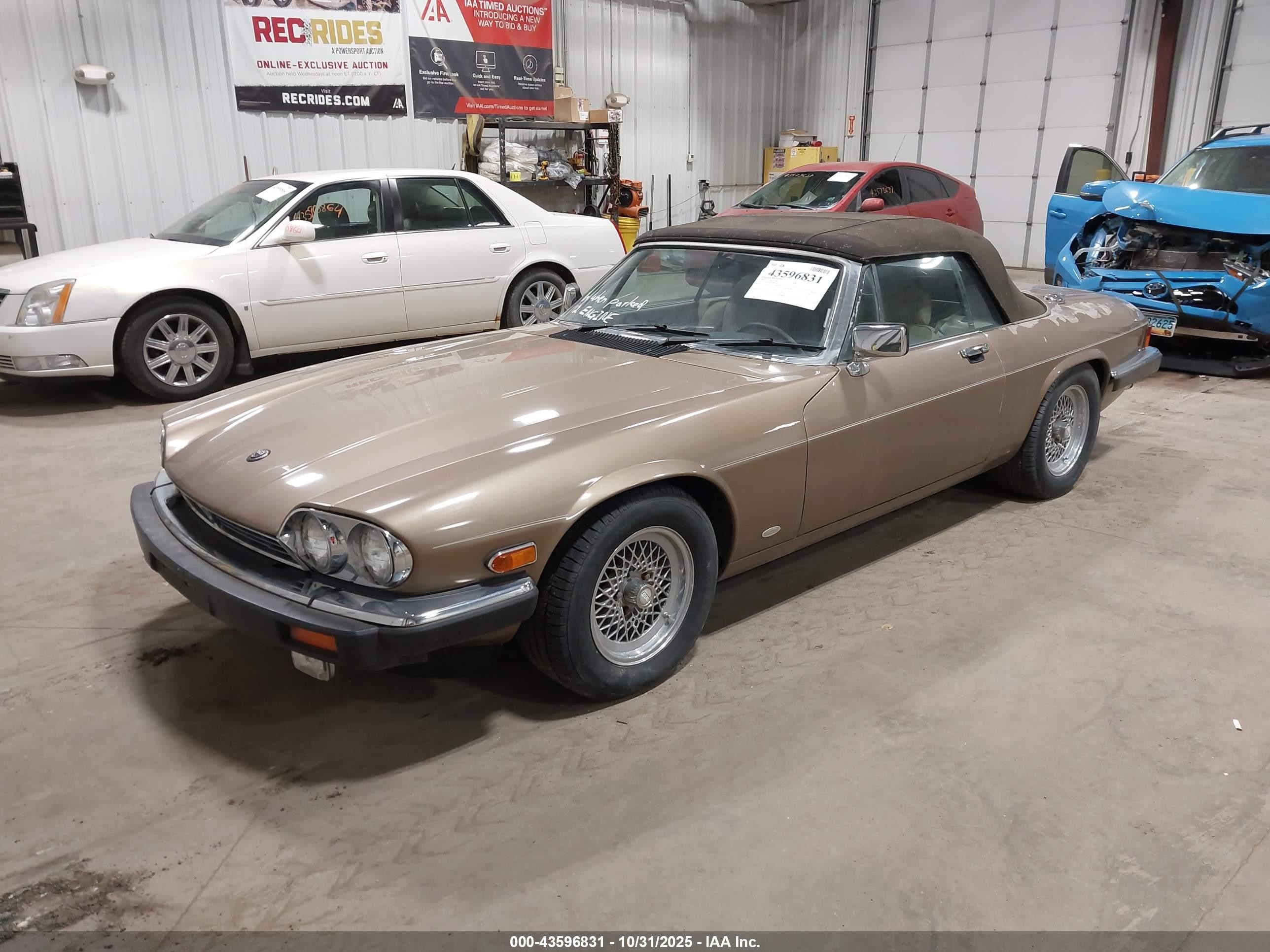 1988 Jaguar Xjs   Brown vin: SAJNV5845JC146973