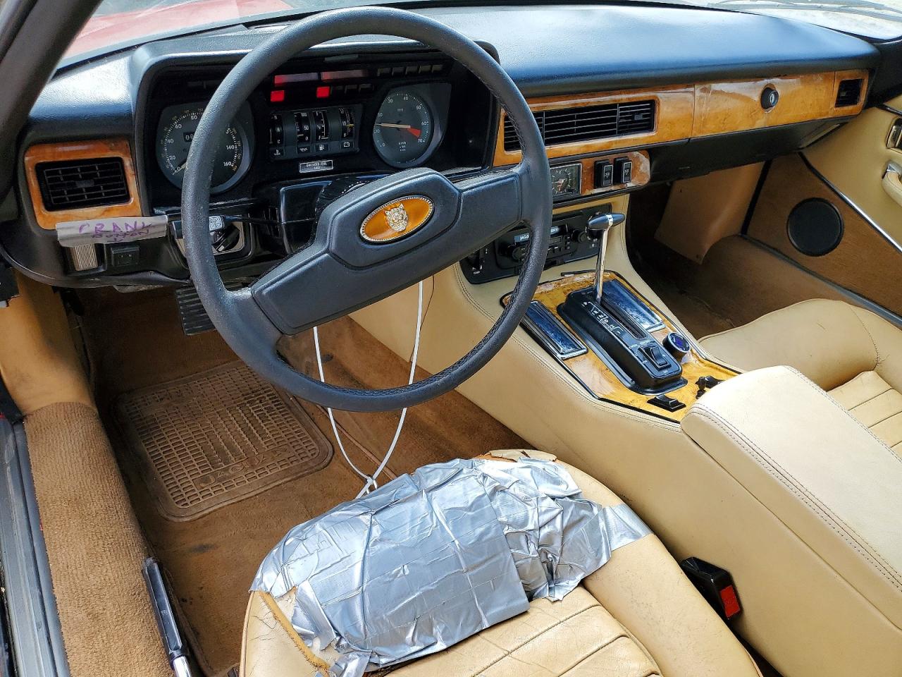 1983 Jaguar Xjs Red vin: SAJNV5847DC111288