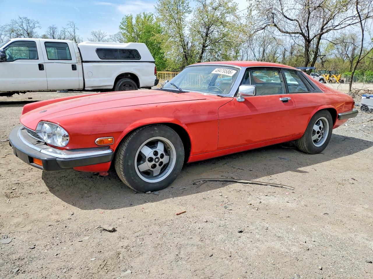 1983 Jaguar Xjs Red vin: SAJNV5847DC111288