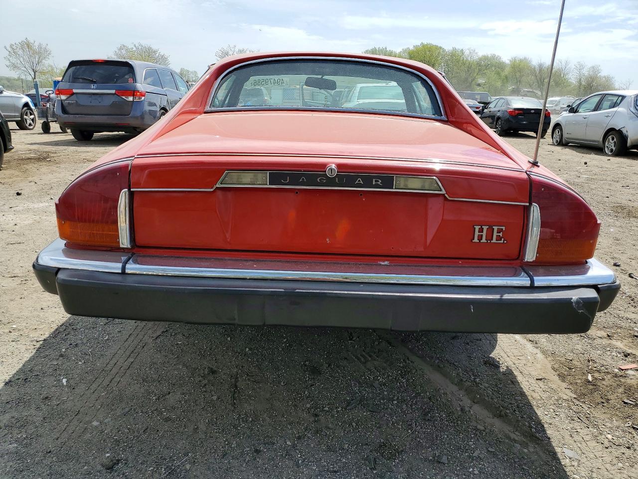 1983 Jaguar Xjs Red vin: SAJNV5847DC111288