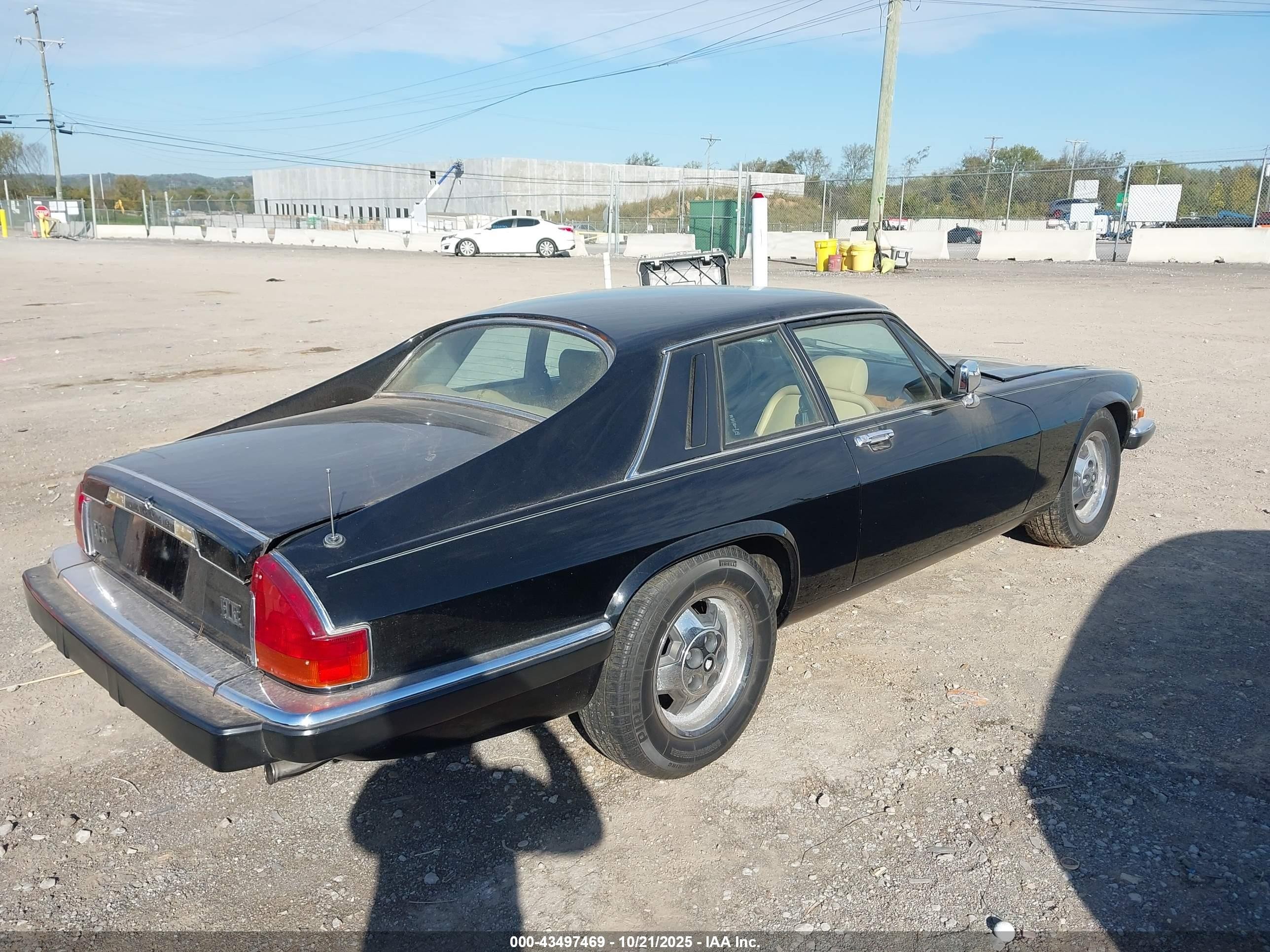 1984 Jaguar Xjs   Black vin: SAJNV5848EC112774