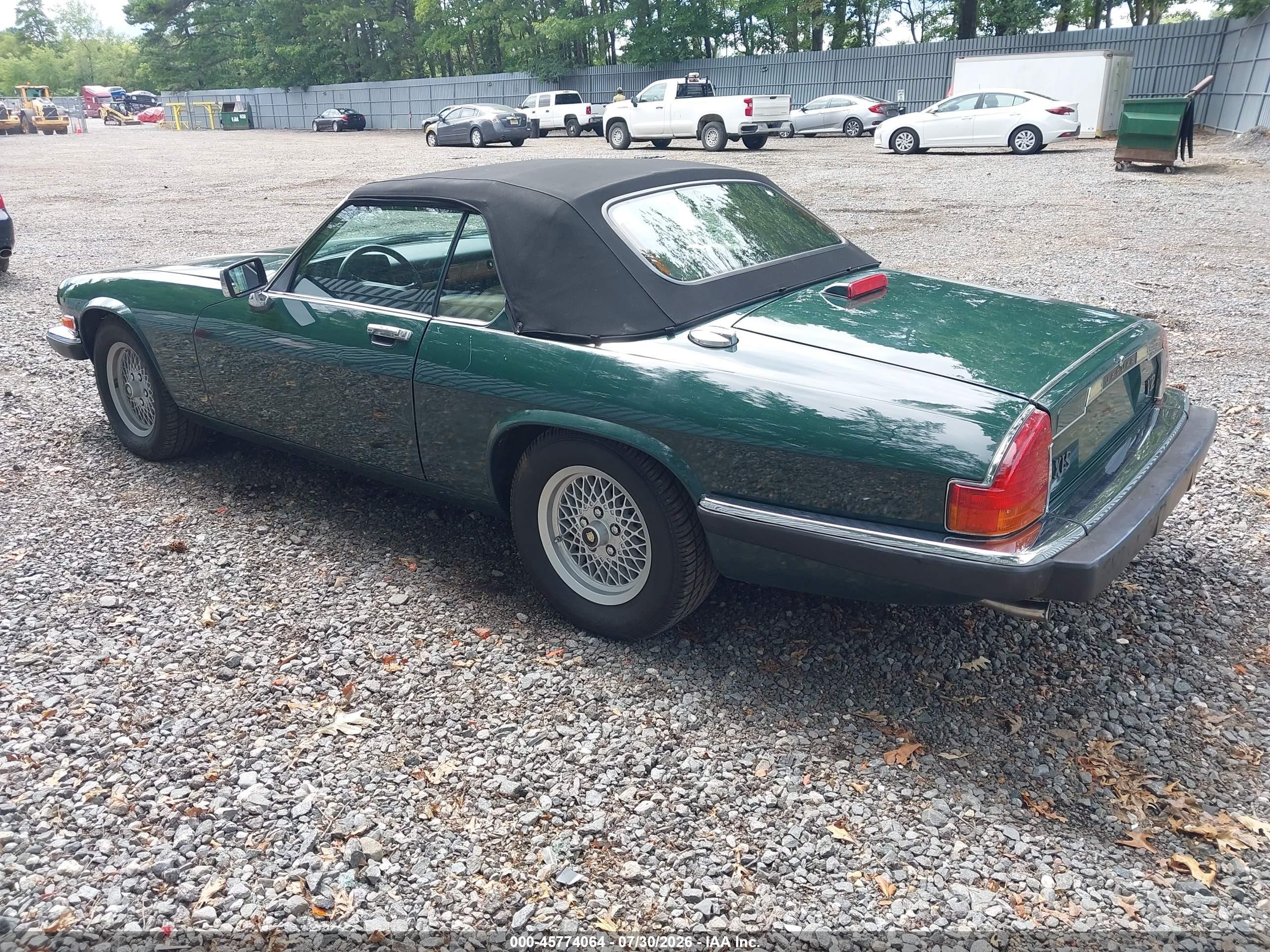 1990 Jaguar Xjs   Зеленый vin: SAJNW4841LC172643