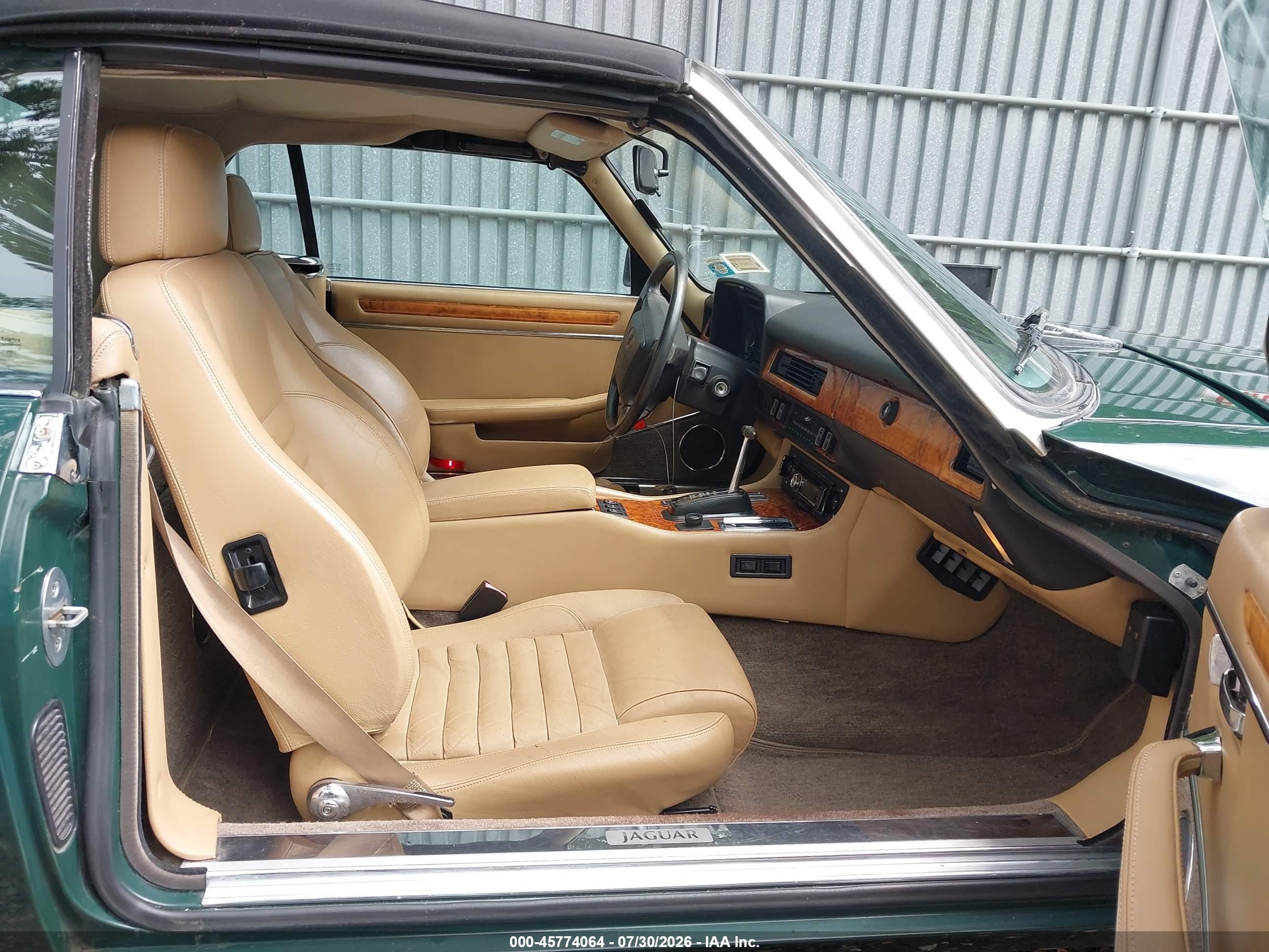1990 Jaguar Xjs   Зеленый vin: SAJNW4841LC172643