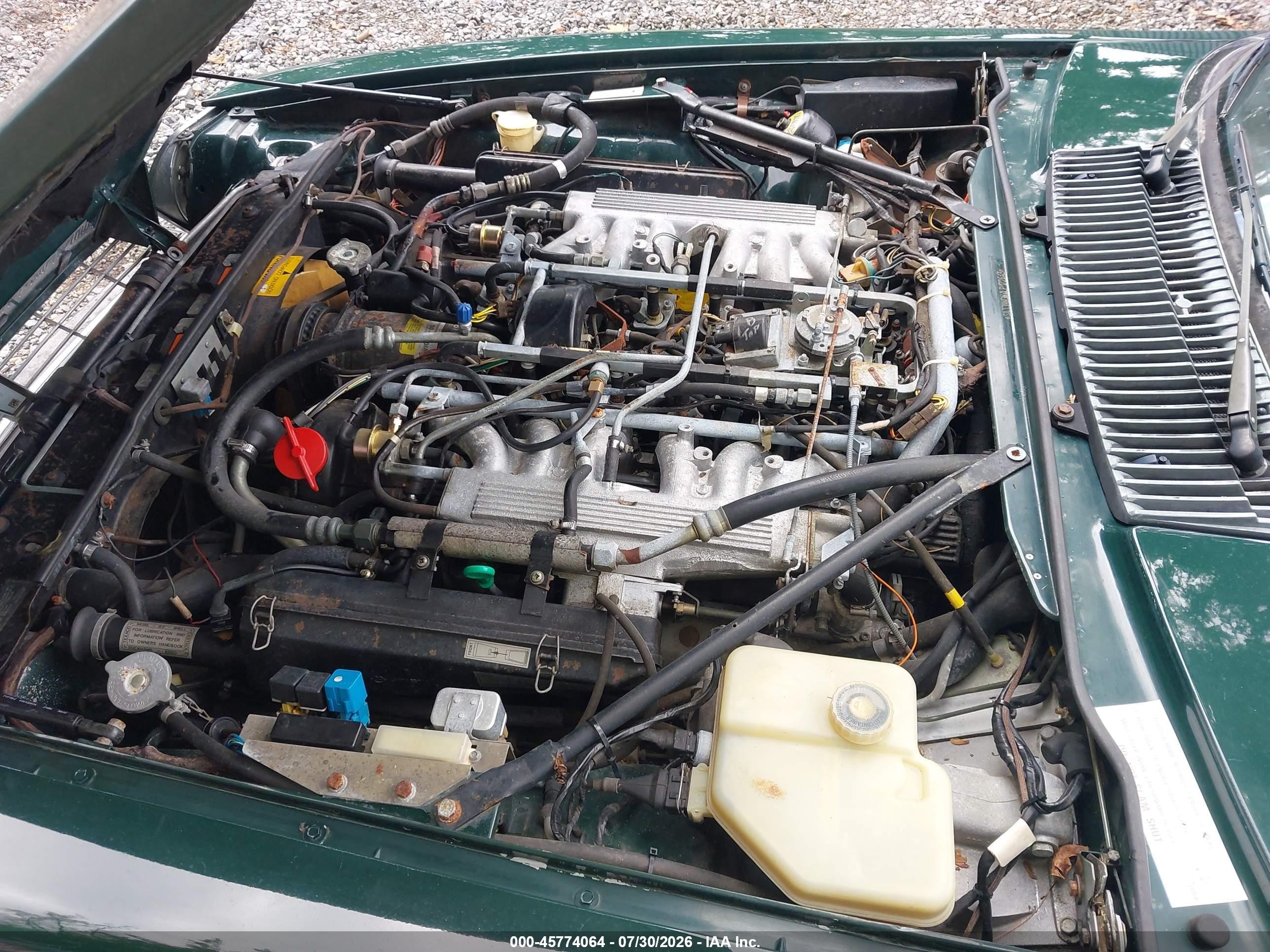 1990 Jaguar Xjs   Зеленый vin: SAJNW4841LC172643