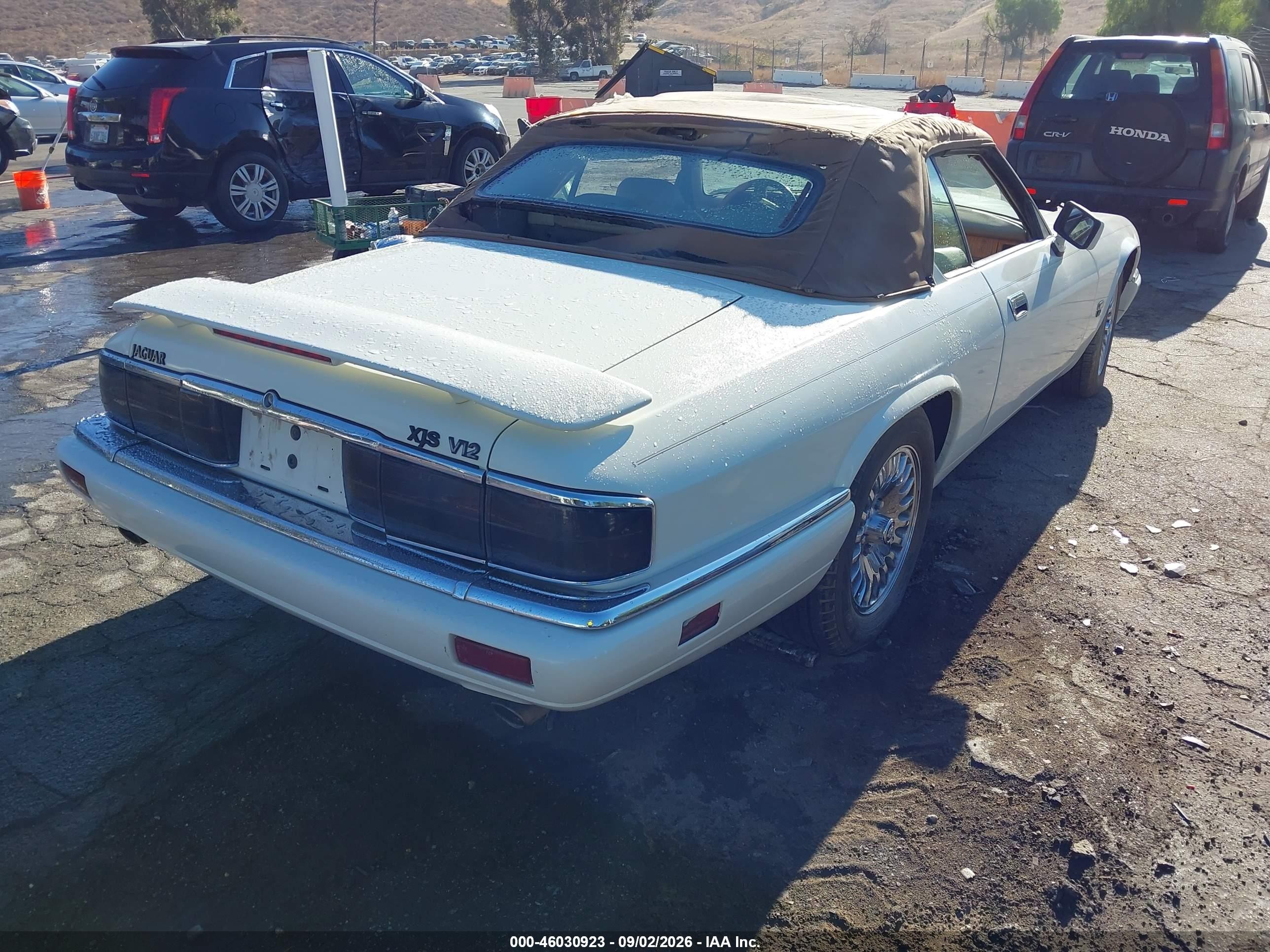 1995 Jaguar Xjs 2+2 White vin: SAJNX2345SC197679