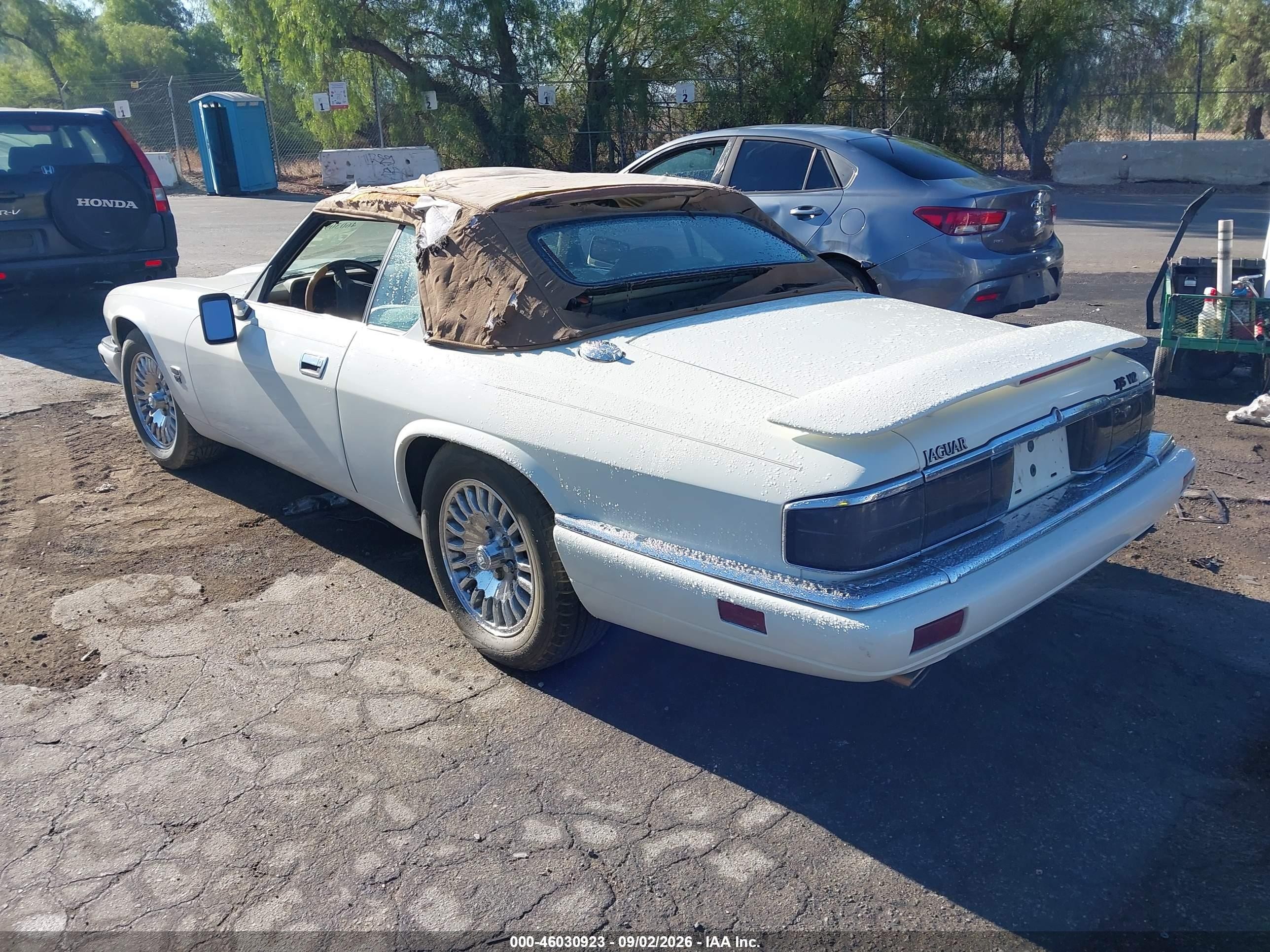 1995 Jaguar Xjs 2+2 White vin: SAJNX2345SC197679