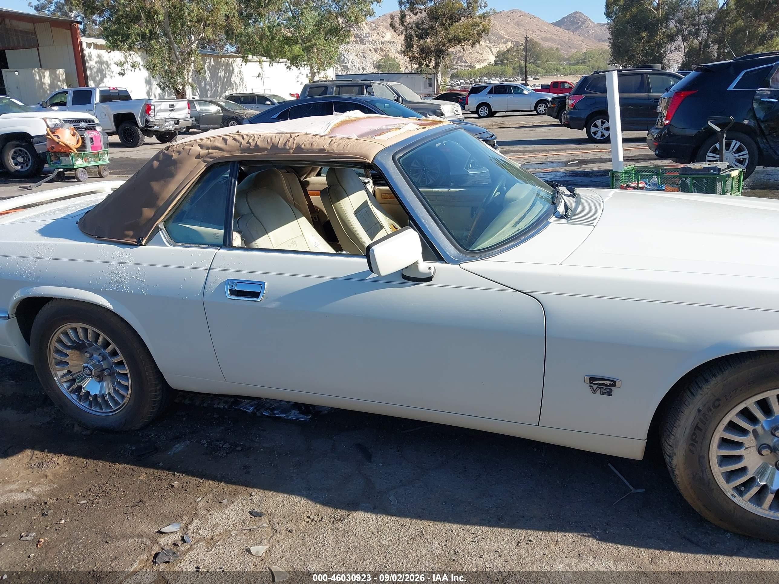 1995 Jaguar Xjs 2+2 White vin: SAJNX2345SC197679