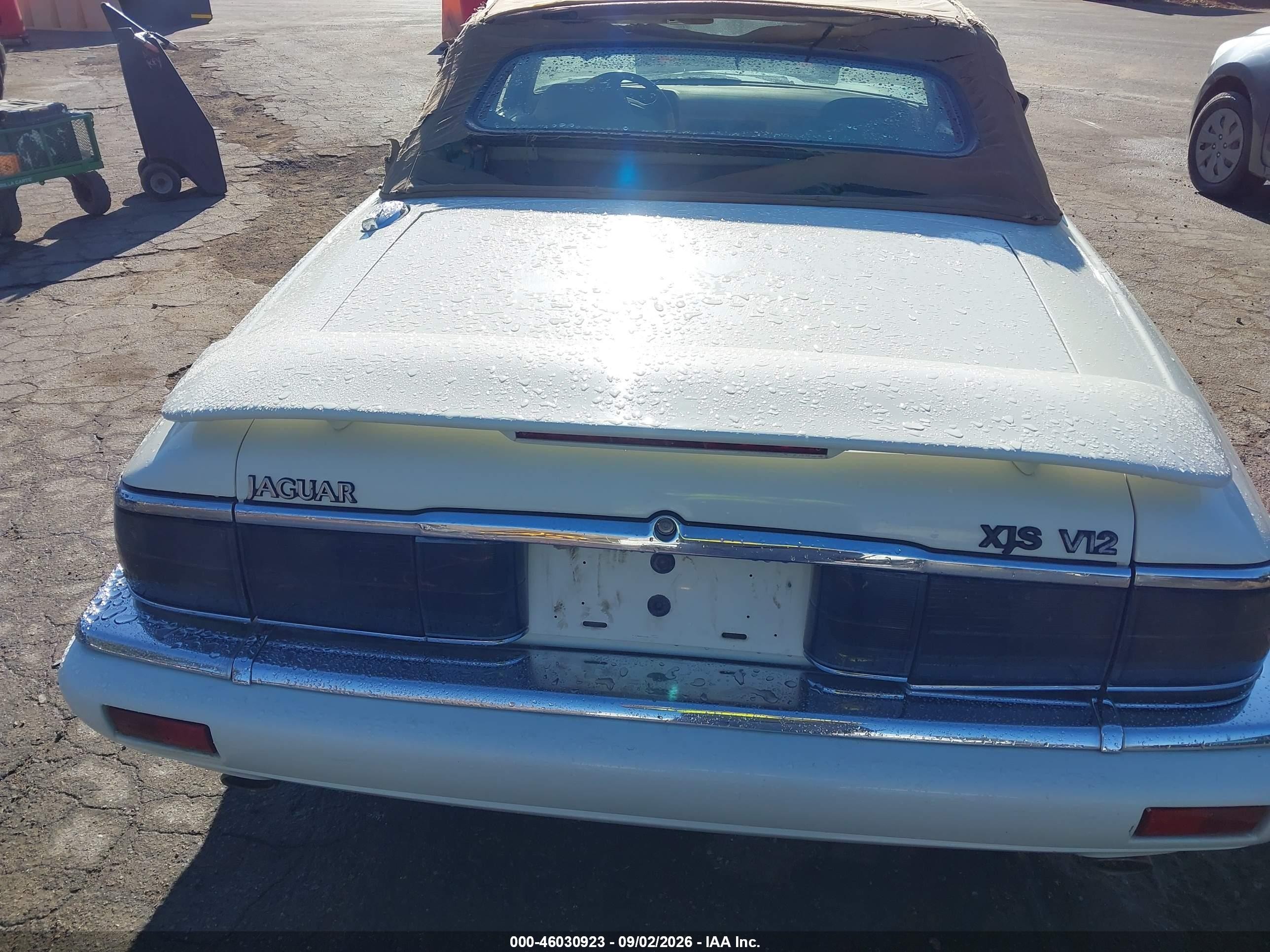 1995 Jaguar Xjs 2+2 White vin: SAJNX2345SC197679
