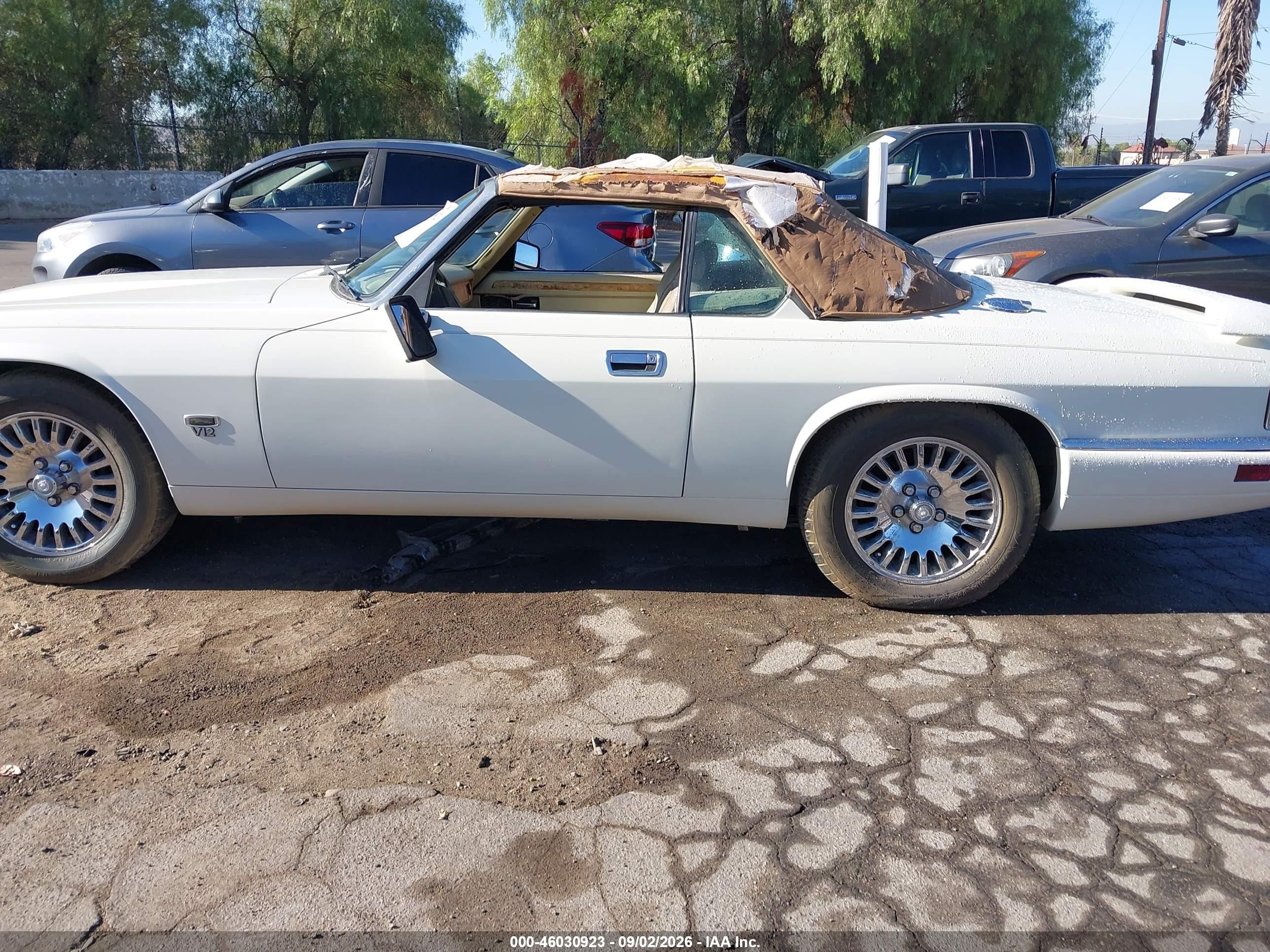 1995 Jaguar Xjs 2+2 White vin: SAJNX2345SC197679