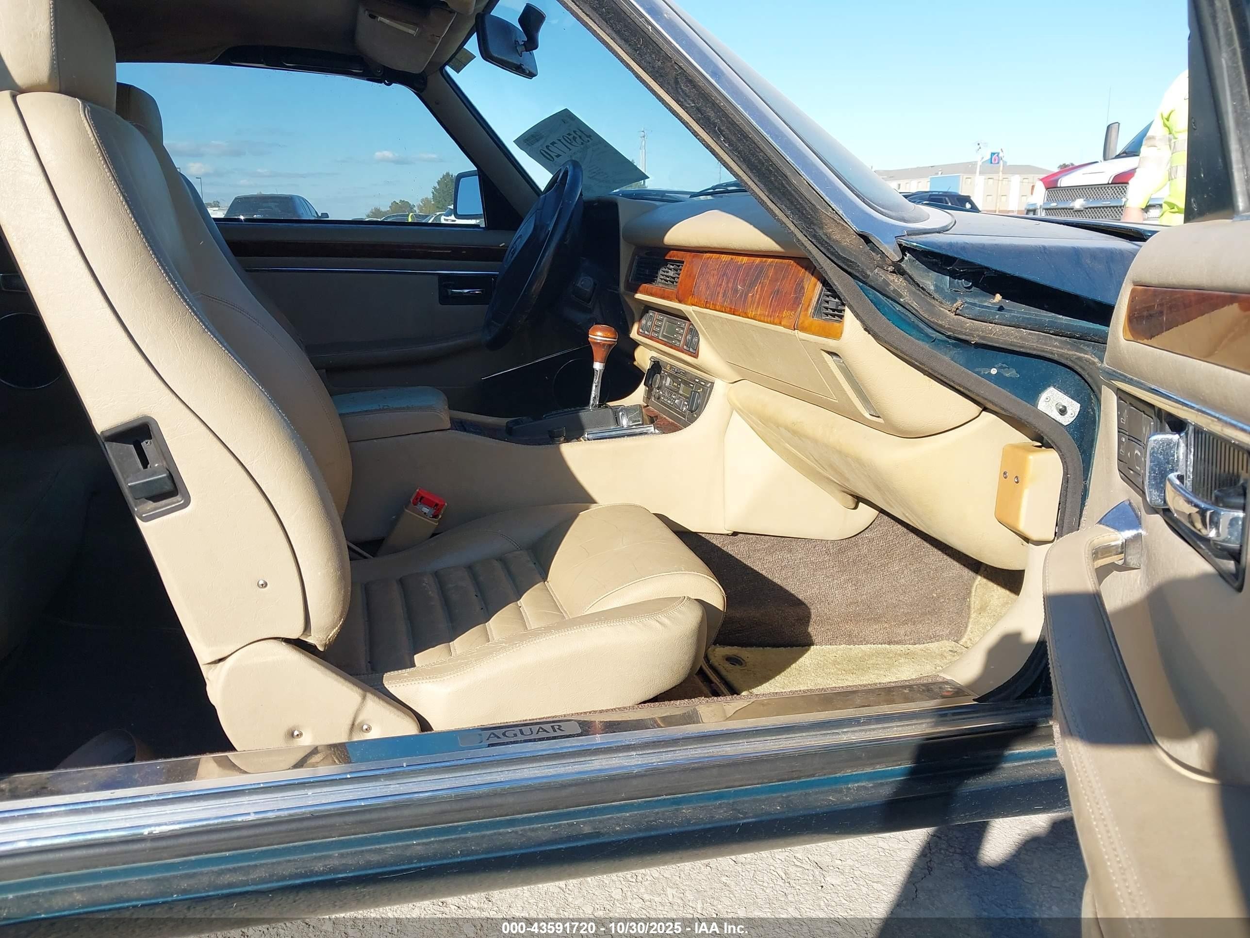1994 Jaguar Xjs 2+2 Green vin: SAJNX2740RC193639