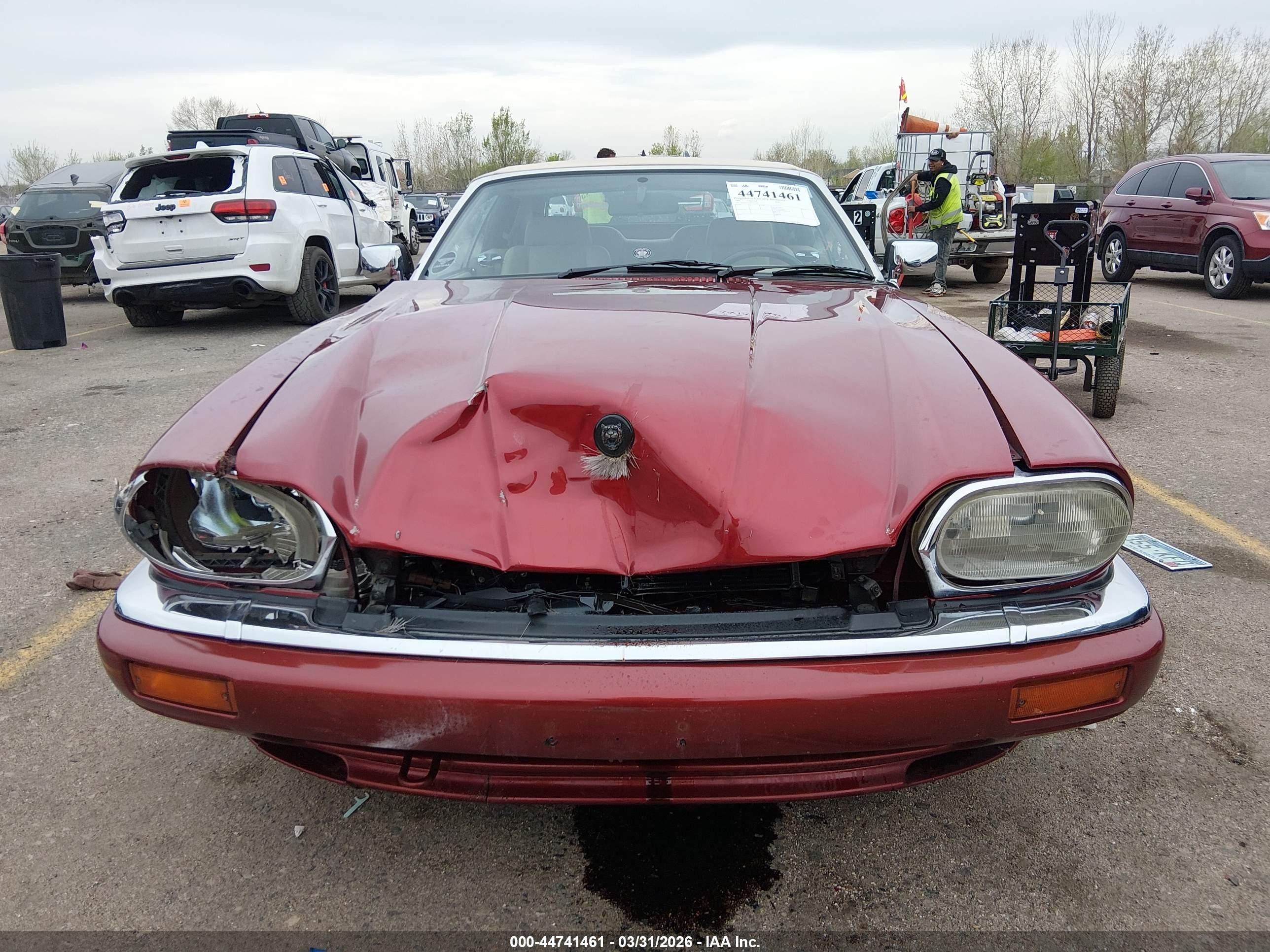 1994 Jaguar Xjs 2+2 Red vin: SAJNX2745RC191109