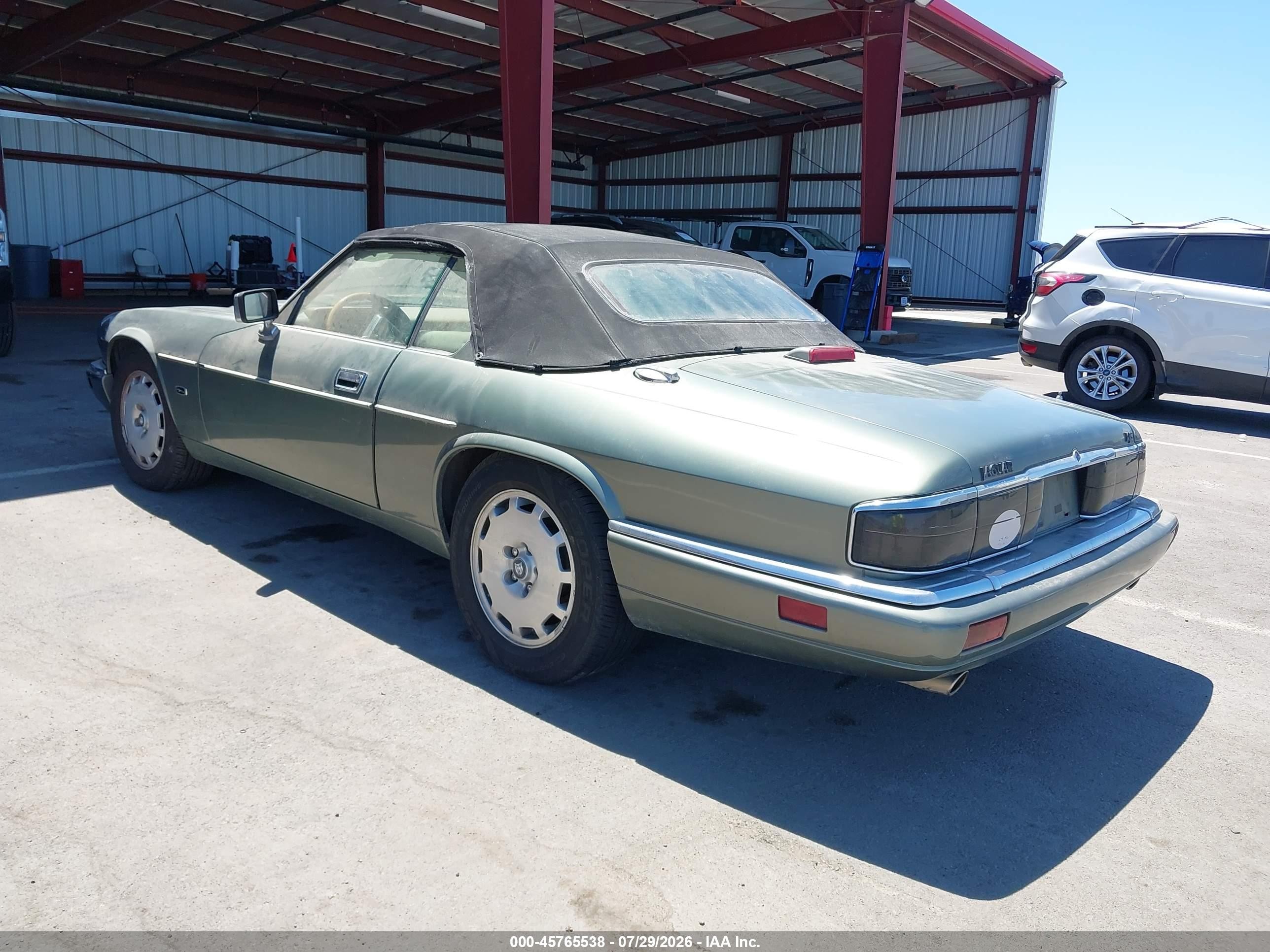 1996 Jaguar Xjs 2+2 Зеленый vin: SAJNX2746TC226263