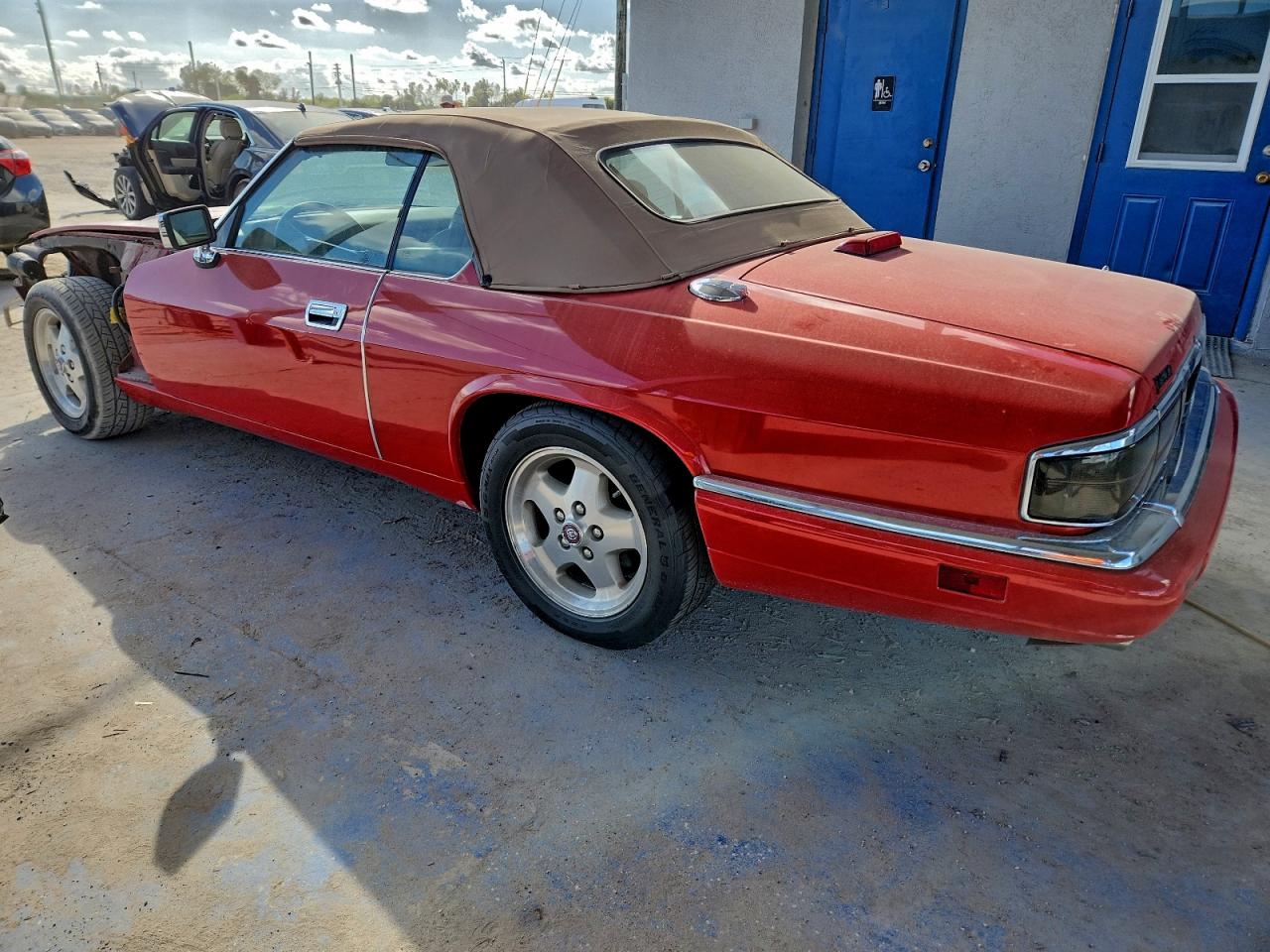 1995 Jaguar Xjs 2+2 Red vin: SAJNX2747SC196690